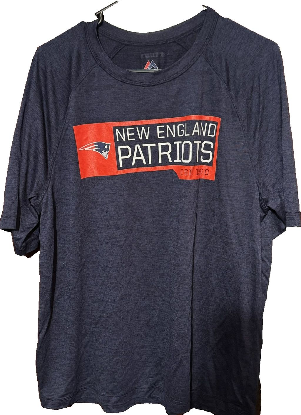 Majestic New England Patriots Majestic Tee Men L Blue New With Tags Size US L / EU 52-54 / 3 - 1 Thumbnail