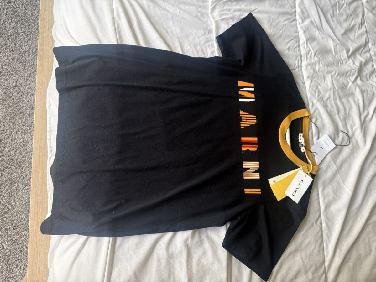 Marni Brand New Marni Yellow Striped Tee M Size US S / EU 44-46 / 1 - 3 Thumbnail