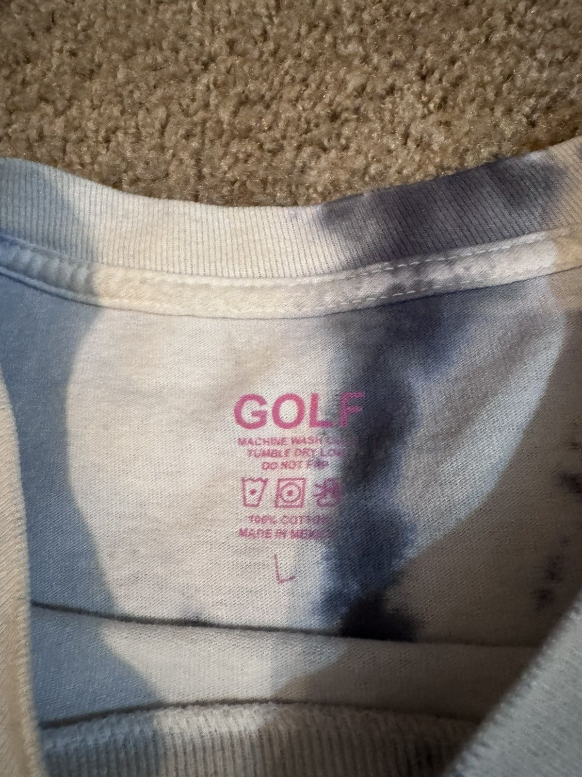 Golf Wang Golf Wang No Golf Mussolini tee Size US L / EU 52-54 / 3 - 3 Thumbnail