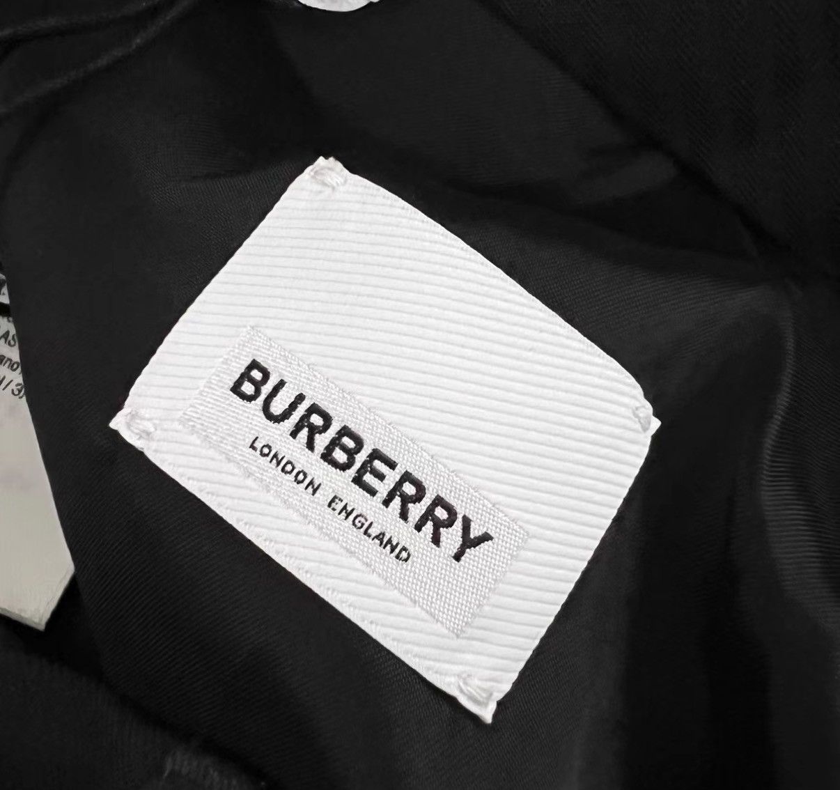Burberry Burberry Black Wide-Leg Straight Pants J41 Size 24" / US 00 / IT 34 - 3 Thumbnail