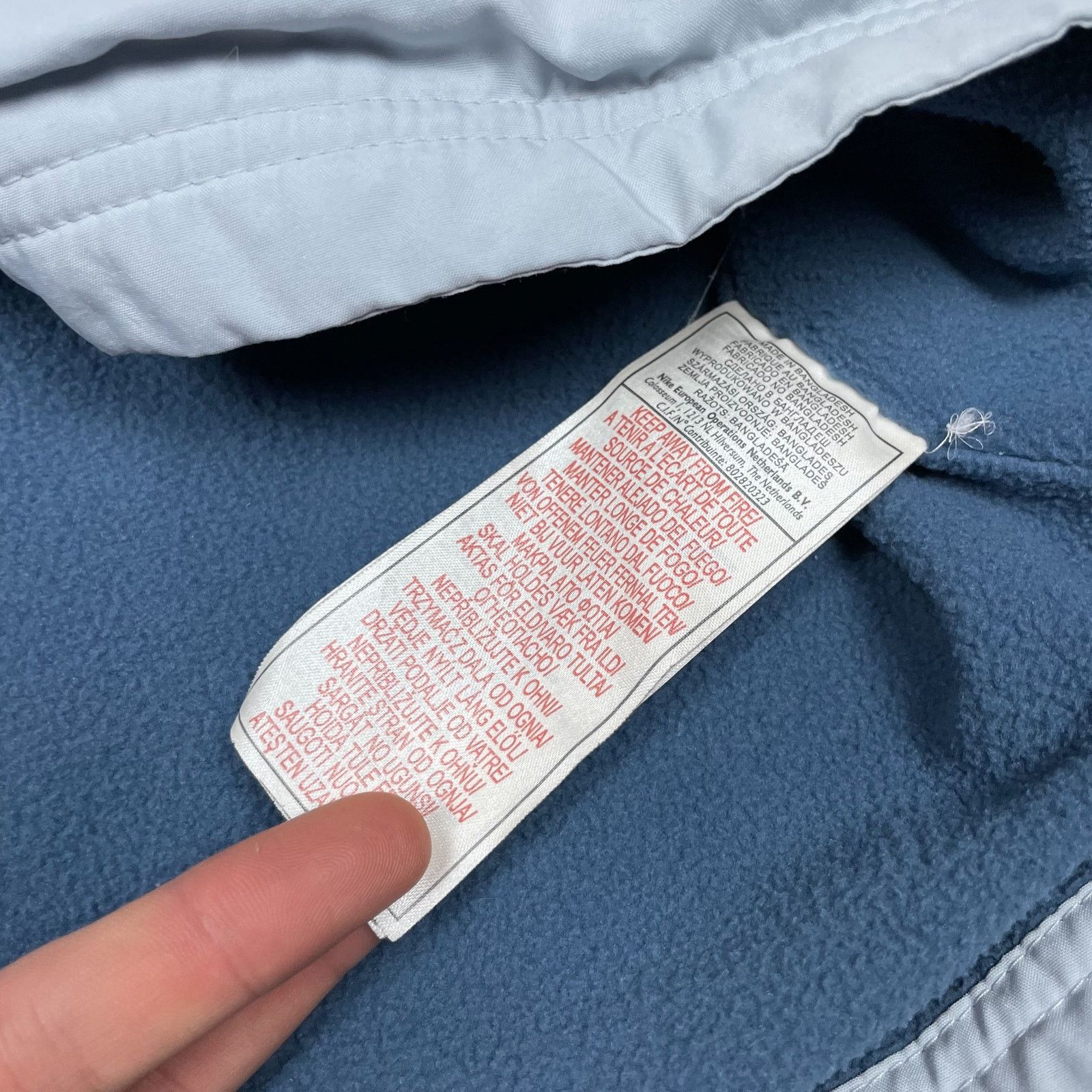 Nike × Vintage Nike Athletic 72 Men Gray 1/4 Zip Windbreaker Jacket Size US M / EU 48-50 / 2 - 12 Thumbnail