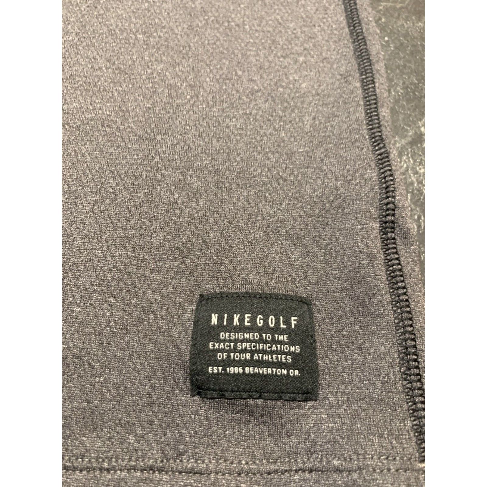 Nike Nike Dri-FIT Golf 1/4 Zip Pullover Jacket Men Medium Grey Athletic CrossFit Spring Fall Winter Size US M / EU 48-50 / 2 - 2 Thumbnail