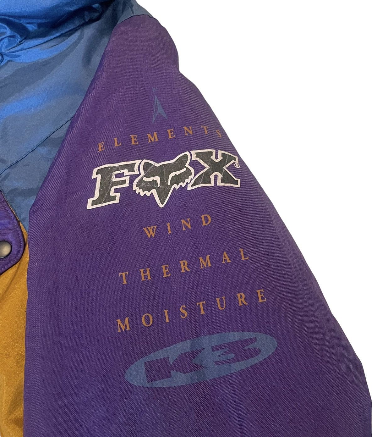 Fox Racing Vintage Fox Racing K3 Multicolour Zipper Jacket Size US L / EU 52-54 / 3 - 6 Thumbnail
