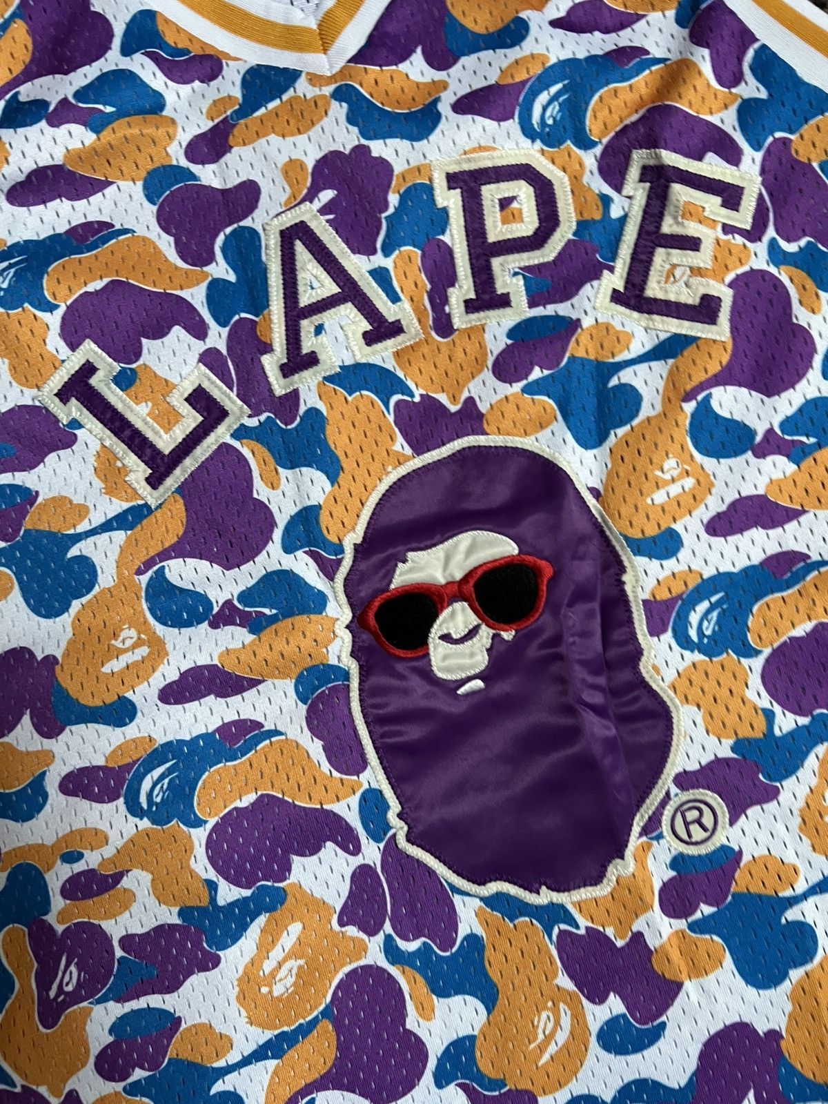 Bape A Bathing Ape LA LAPE Camo Mesh Tank Top Size US L / EU 52-54 / 3 - 3 Thumbnail