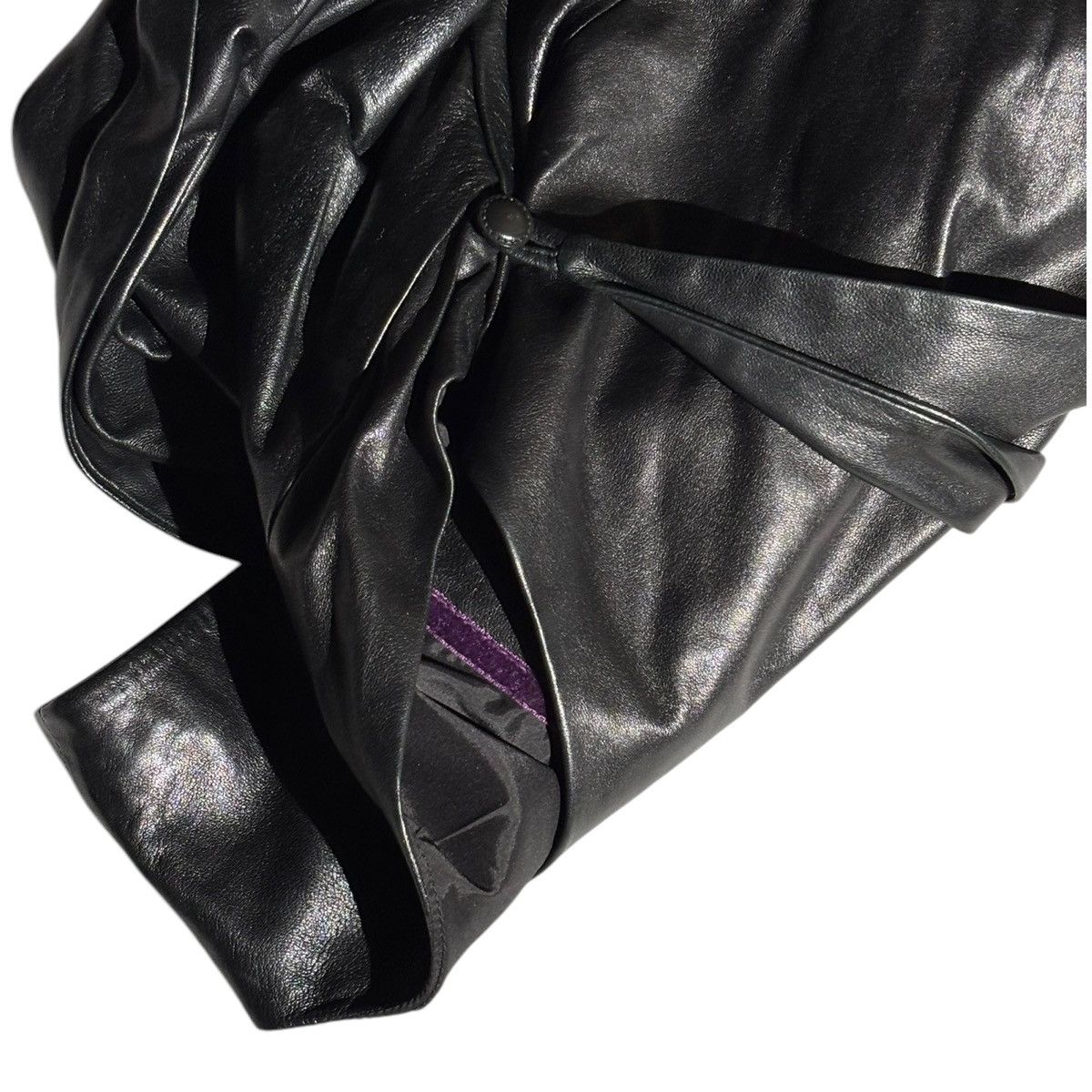 Designer × Genuine Leather × Leather Greta Constantine 3in1 leather wrap vest Size M / US 6-8 / IT 42-44 - 3 Thumbnail