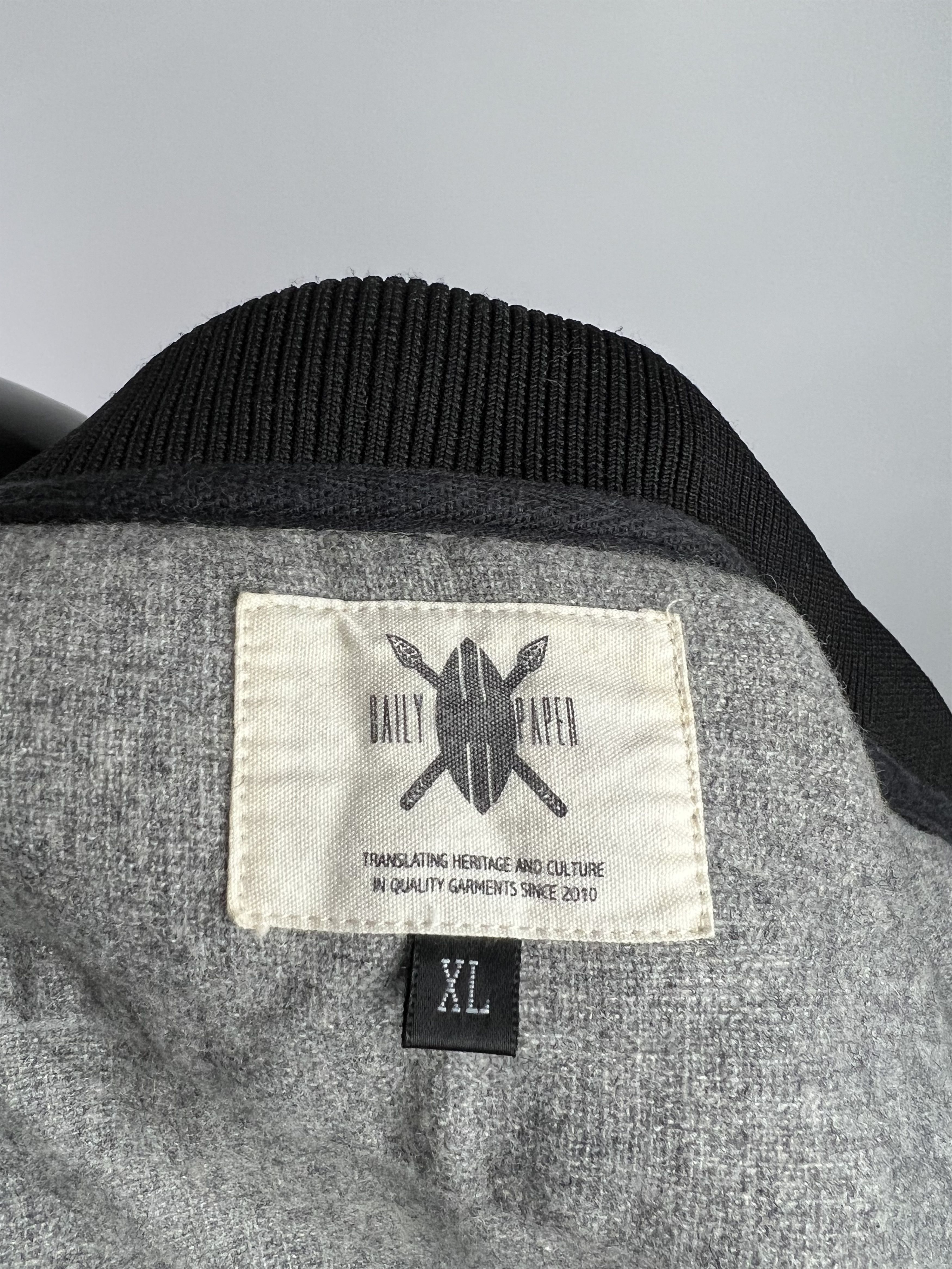 Daily Paper Daily Paper Wool Button Up Overshirt Bomber Jacket Size L Size US L / EU 52-54 / 3 - 6 Thumbnail