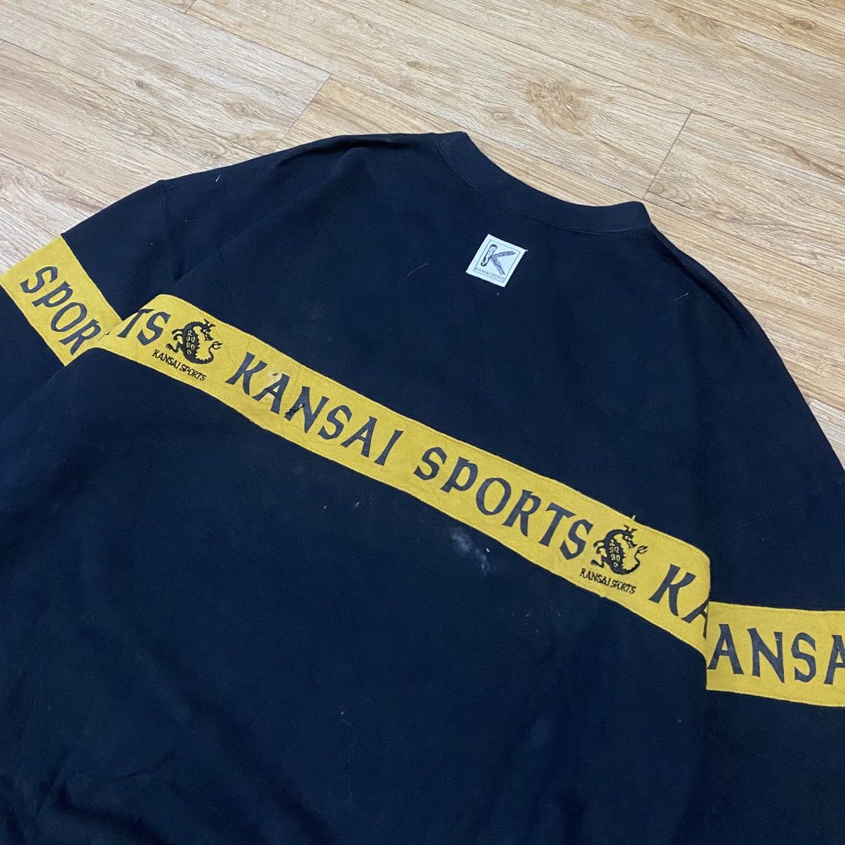 Kansai Yamamoto 2000s Kansai Sport Sweater Size US XXL / EU 58 / 5 - 6 Thumbnail