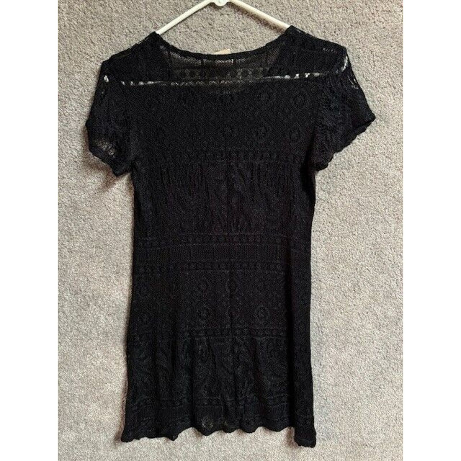 Other Brentwood Tunic Blouse Womens M Lace Boho Whimsigoth Grunge Size M / US 6-8 / IT 42-44 - 2 Thumbnail