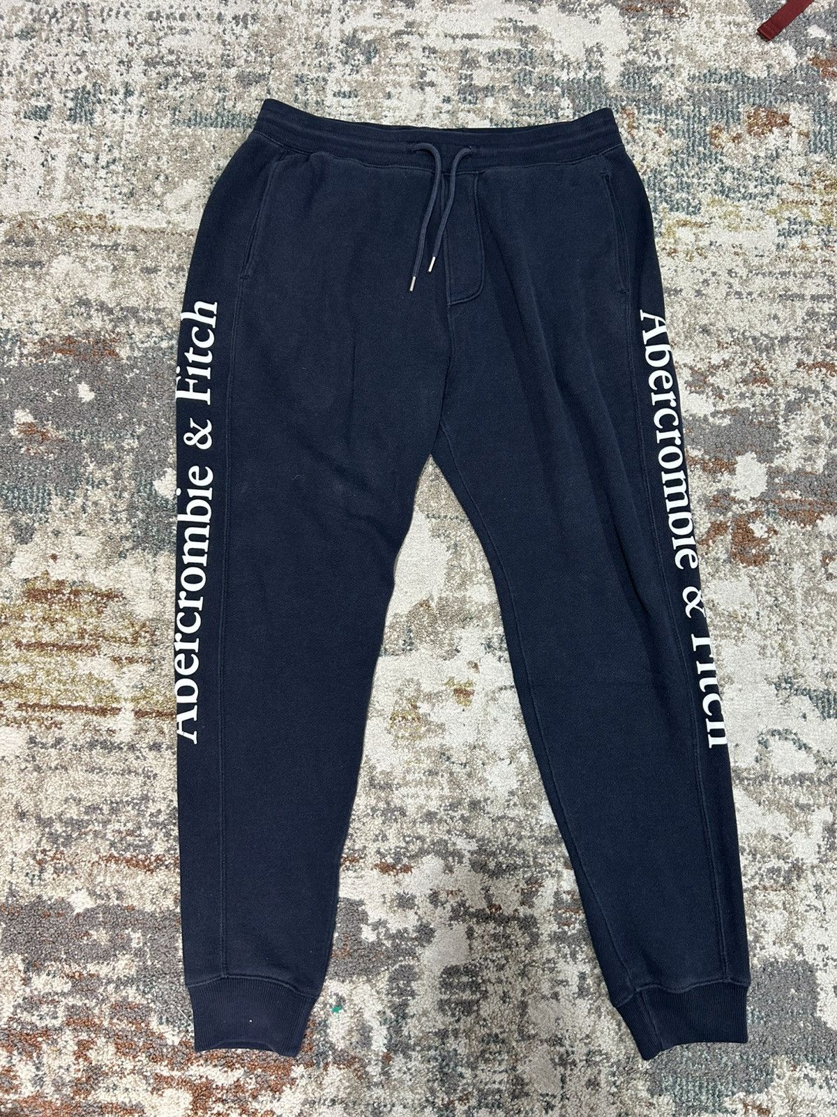 Abercrombie & Fitch Vintage Y2K Abercrombie & Fitch Side Logo Sweatpants Size US 32 / EU 48 - 2 Thumbnail