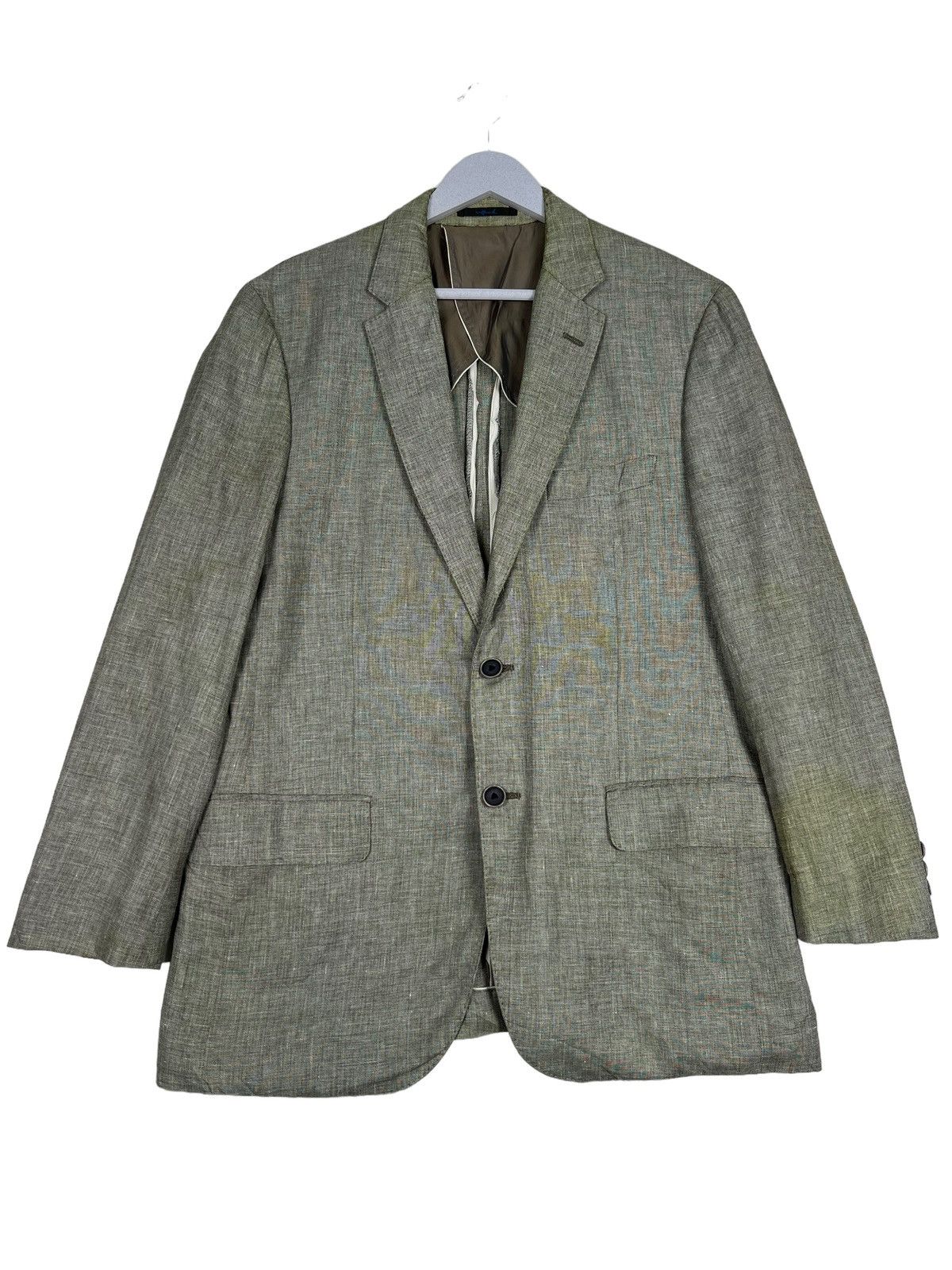 Loro Piana 🔥 LORO PIANA BLAZER LINEN JACKET Size US M / EU 48-50 / 2 - 2 Thumbnail
