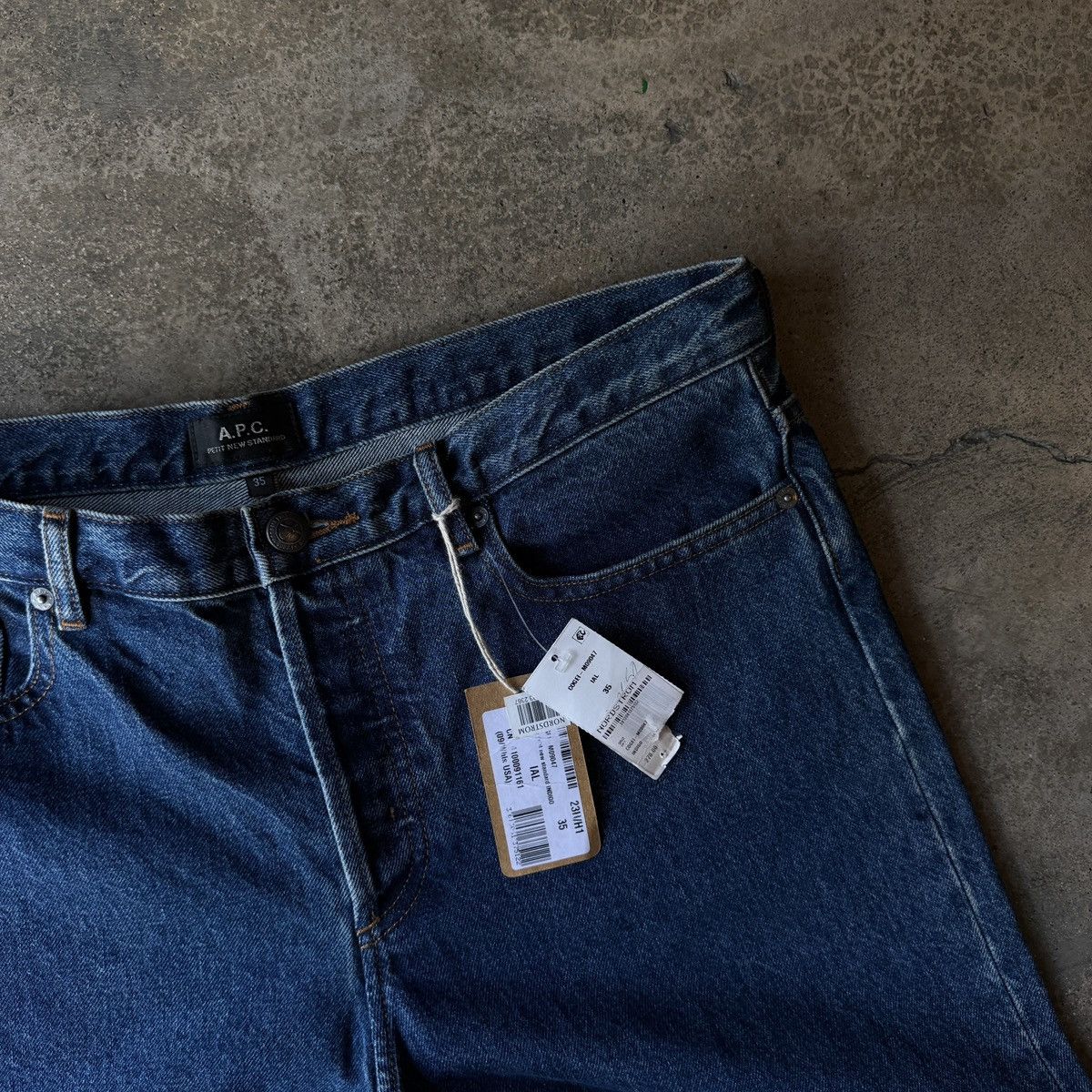 A.P.C. A.P.C Indigo New Standard Jeans Size US 35 - 6 Thumbnail