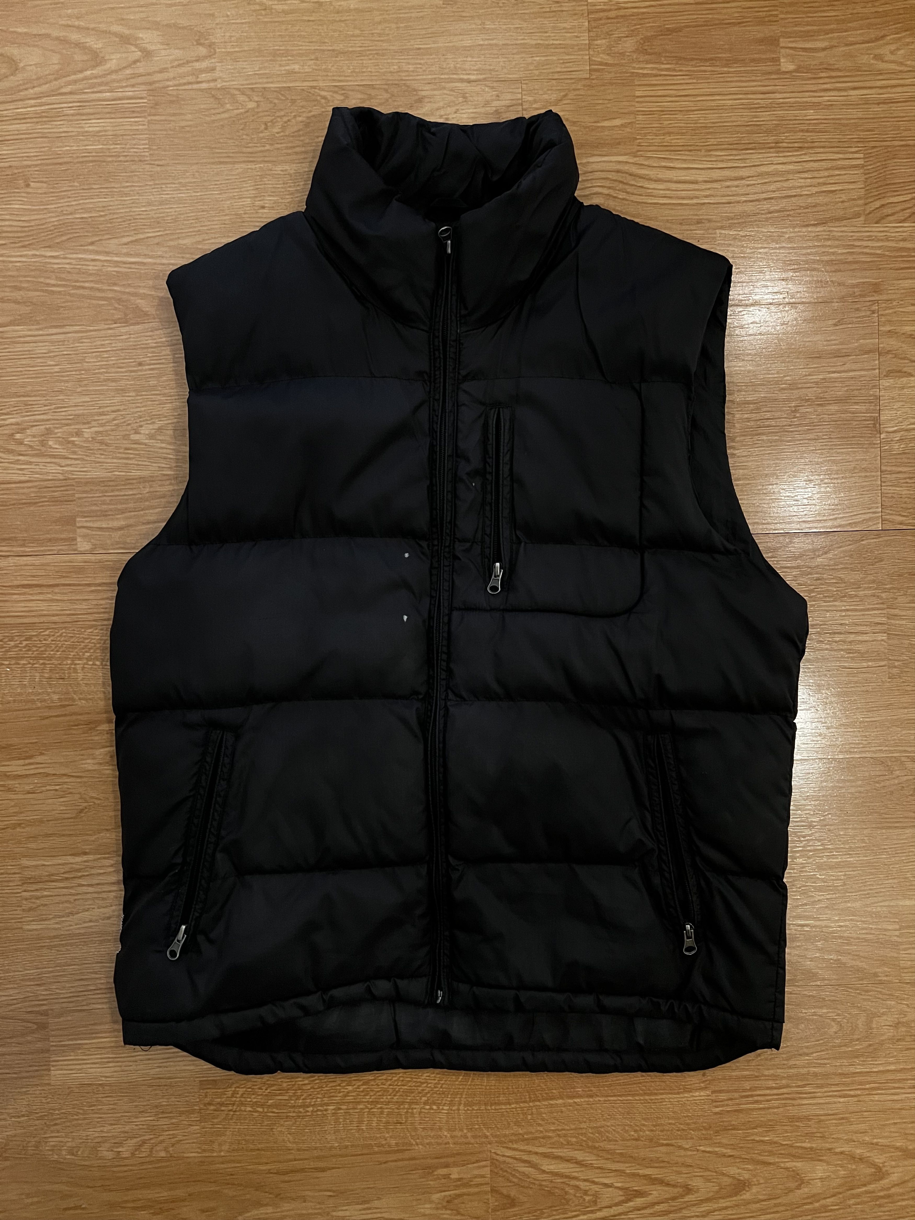 Vintage Black Puffer Gilet Vest Jacket Size US M / EU 48-50 / 2 - 7 Thumbnail