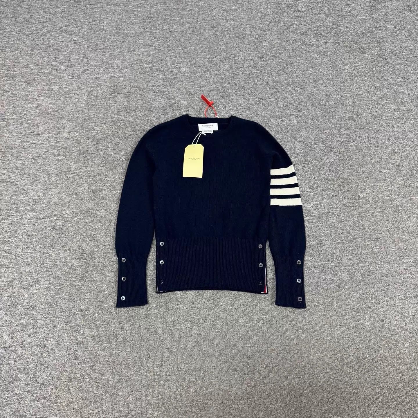 Thom Browne Thom Browne 4-Bar Cashmere Sweater 42 NWT Size M / US 6-8 / IT 42-44 - 1 Thumbnail
