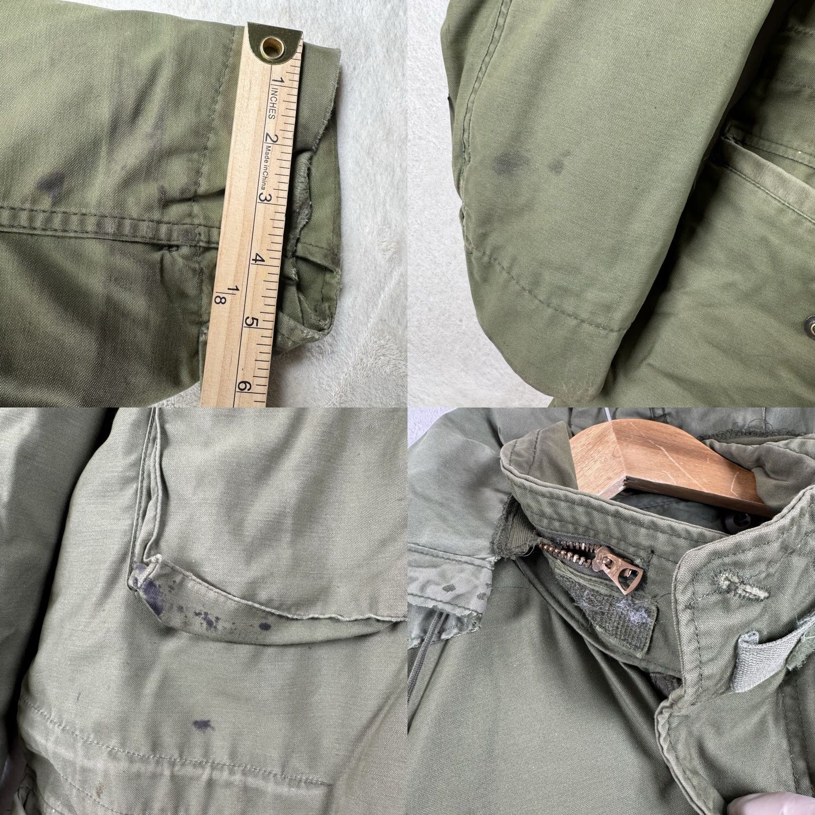 Vintage VINTAGE US Army M65 Jacket Quilted Liner Cold Weather Green M Mens 90s Grunge Size US M / EU 48-50 / 2 - 9 Thumbnail
