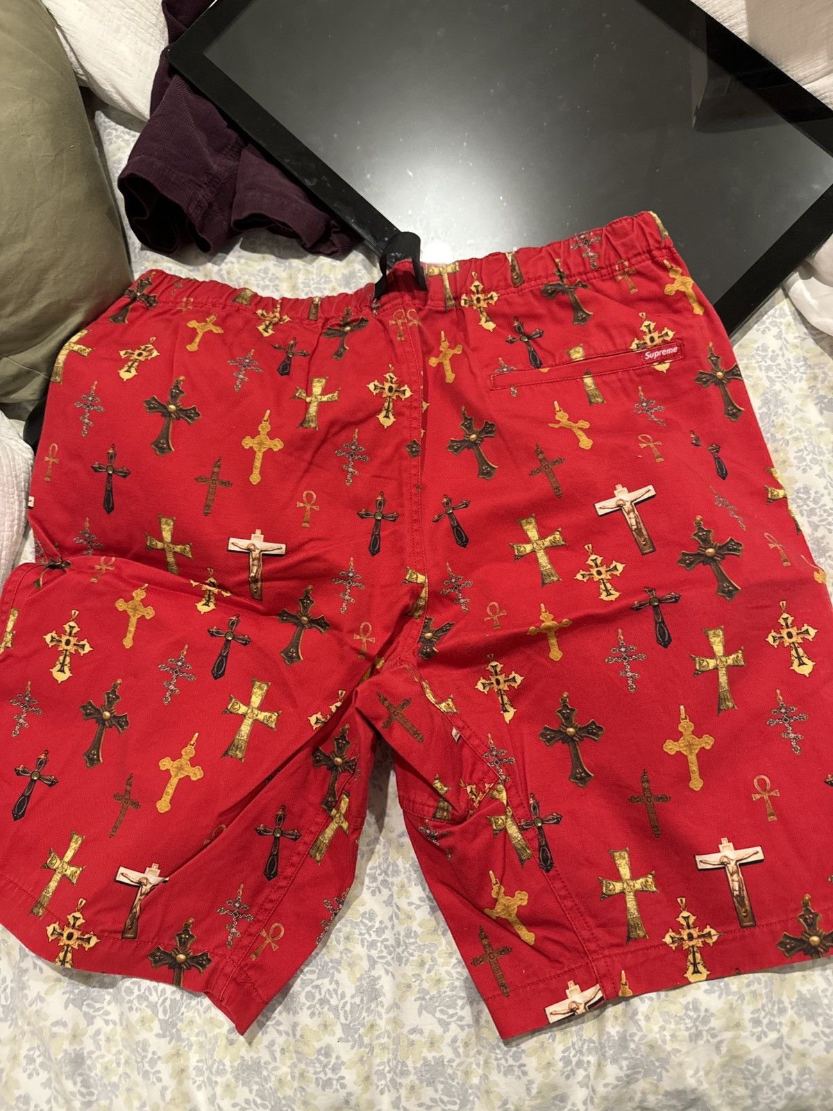 Supreme Supreme crosses shorts | Grailed