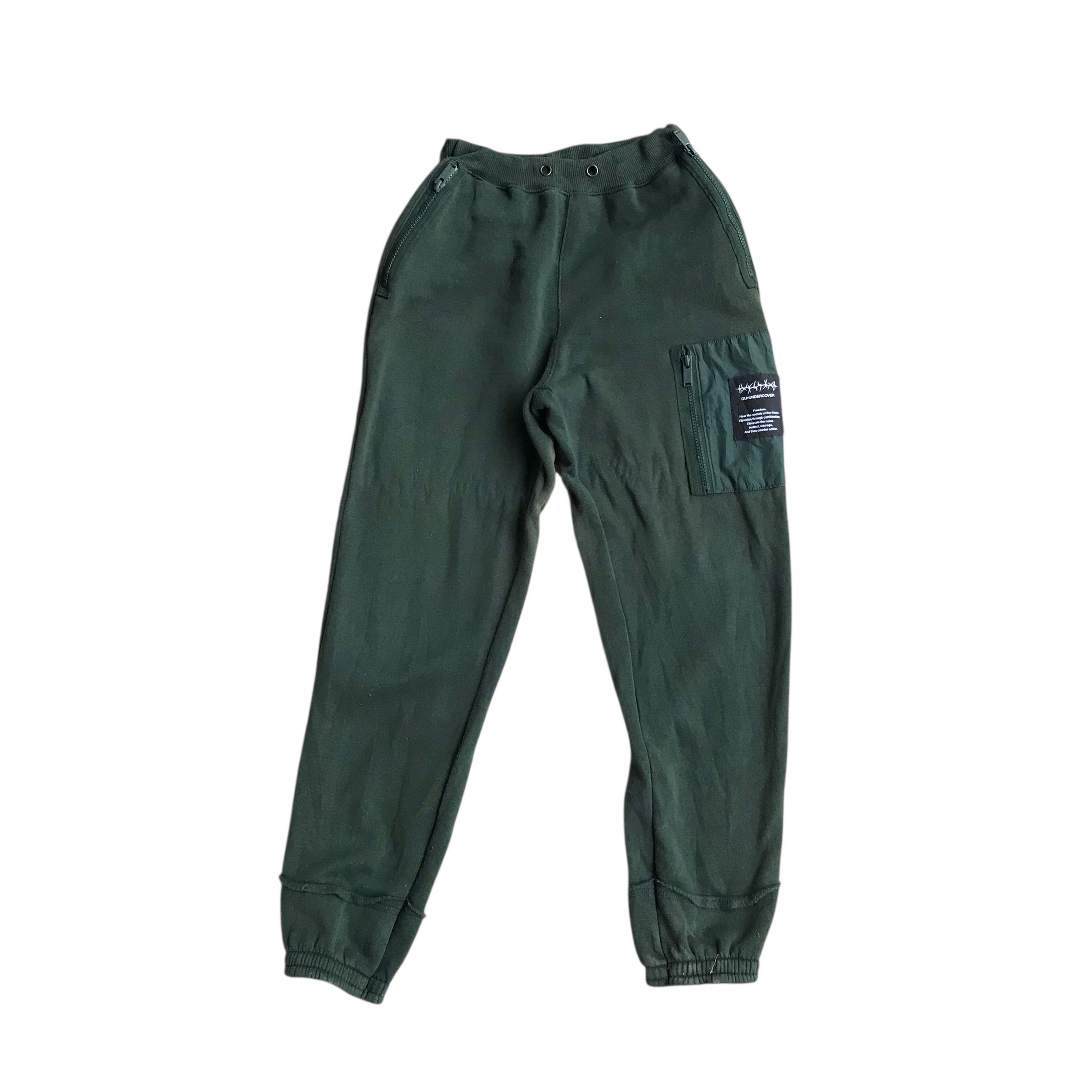Undercover Rare GU x Undercover Jogger pants Sun faded -Size 26 to 27 Size US 26 / EU 42 - 1 Thumbnail