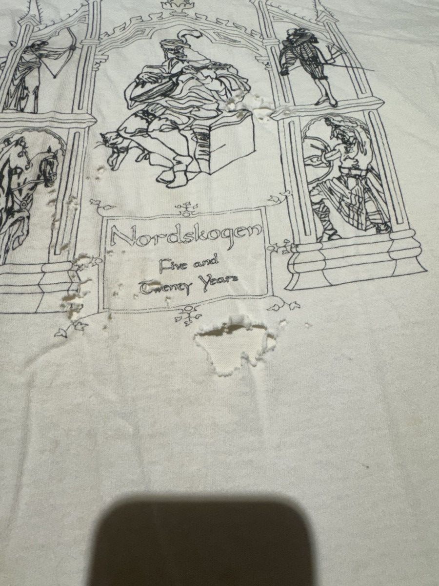 Vintage Thrashed Nordskogen baggy tee Size US XXL / EU 58 / 5 - 2 Thumbnail