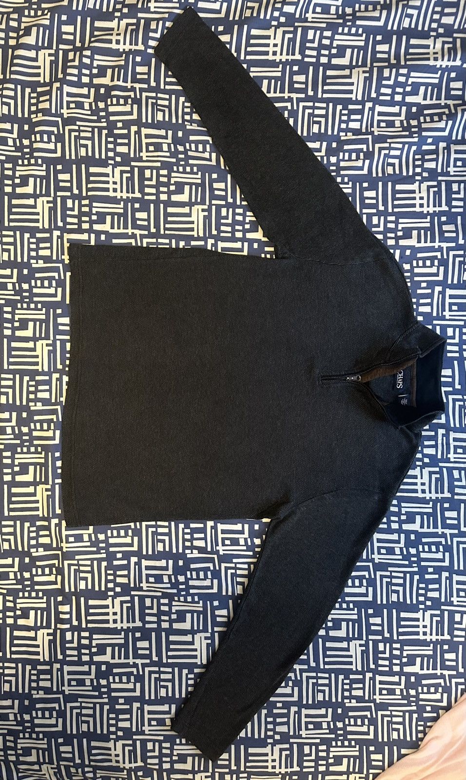 Chaps Ralph Lauren × Vintage CHAPS by RALPH LAUREN - Men's Zip Jumper Sweater Size US L / EU 52-54 / 3 - 2 Thumbnail