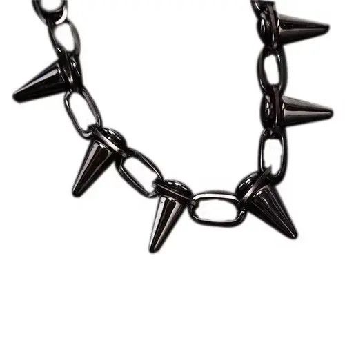 Other 882Black Spiked Chain Necklace Size ONE SIZE - 5 Thumbnail