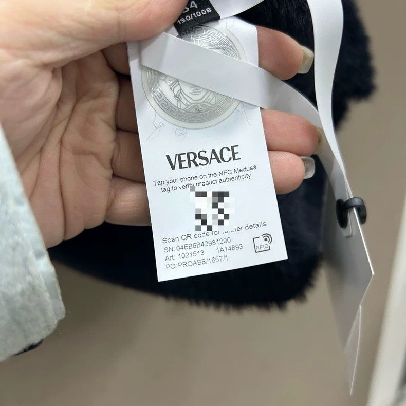 Versace Versace Jacquard zip jacket Size US L / EU 52-54 / 3 - 4 Thumbnail
