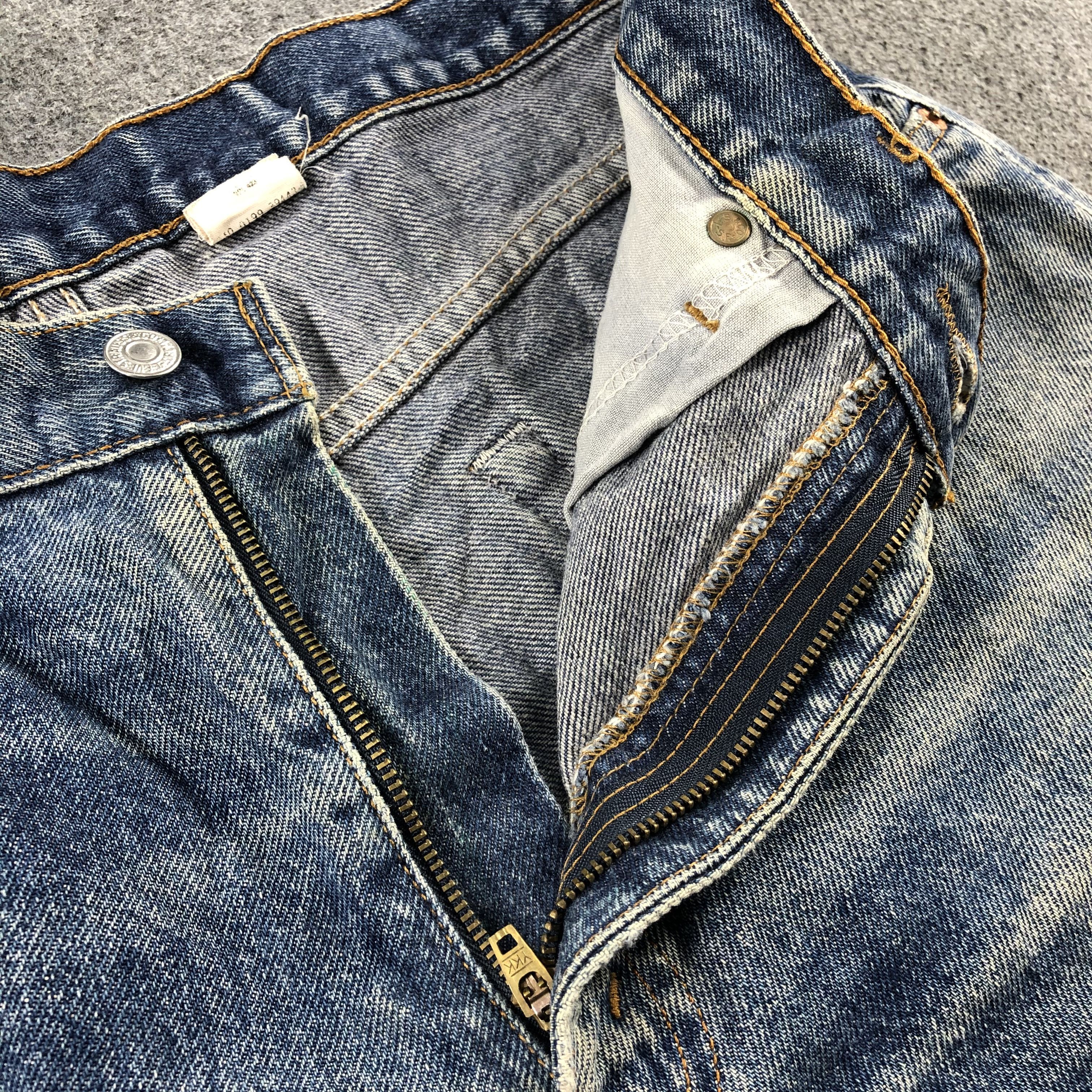 Levi's 90s Vintage Blue Wash Levis 550 Jeans-J2545 Size US 34 / EU 50 - 9 Thumbnail