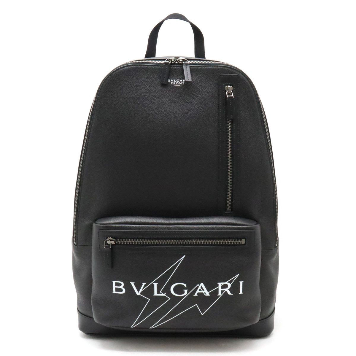 Bvlgari Bvlgari Bvlgari Leather Backpack 290780 Leather Backpack 290780 in Pristine Condition Size ONE SIZE - 1 Thumbnail