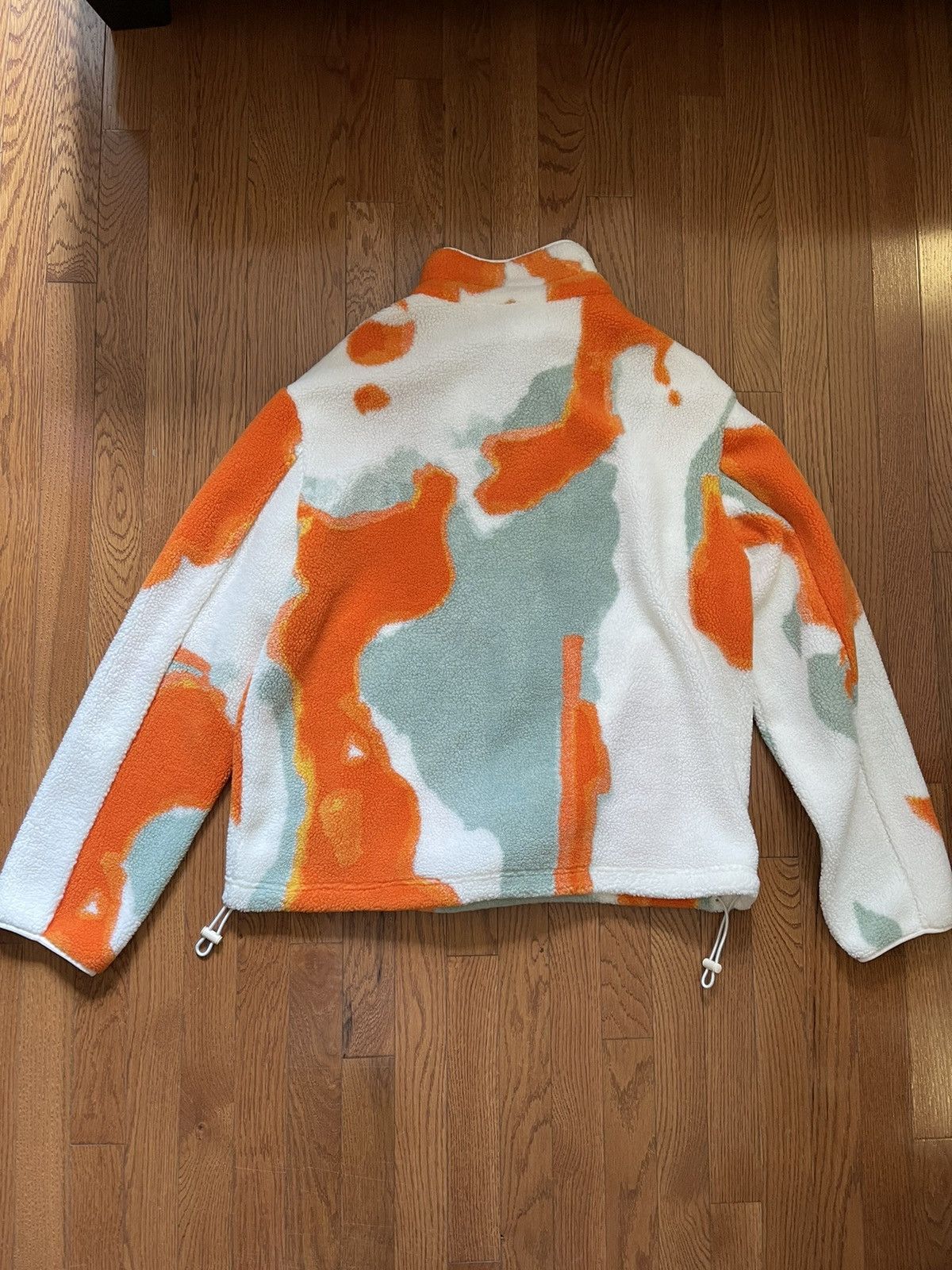 Loewe Loewe Silicone Melange Fleece Jacket Green/Orange Sz. S Size US S / EU 44-46 / 1 - 10 Thumbnail