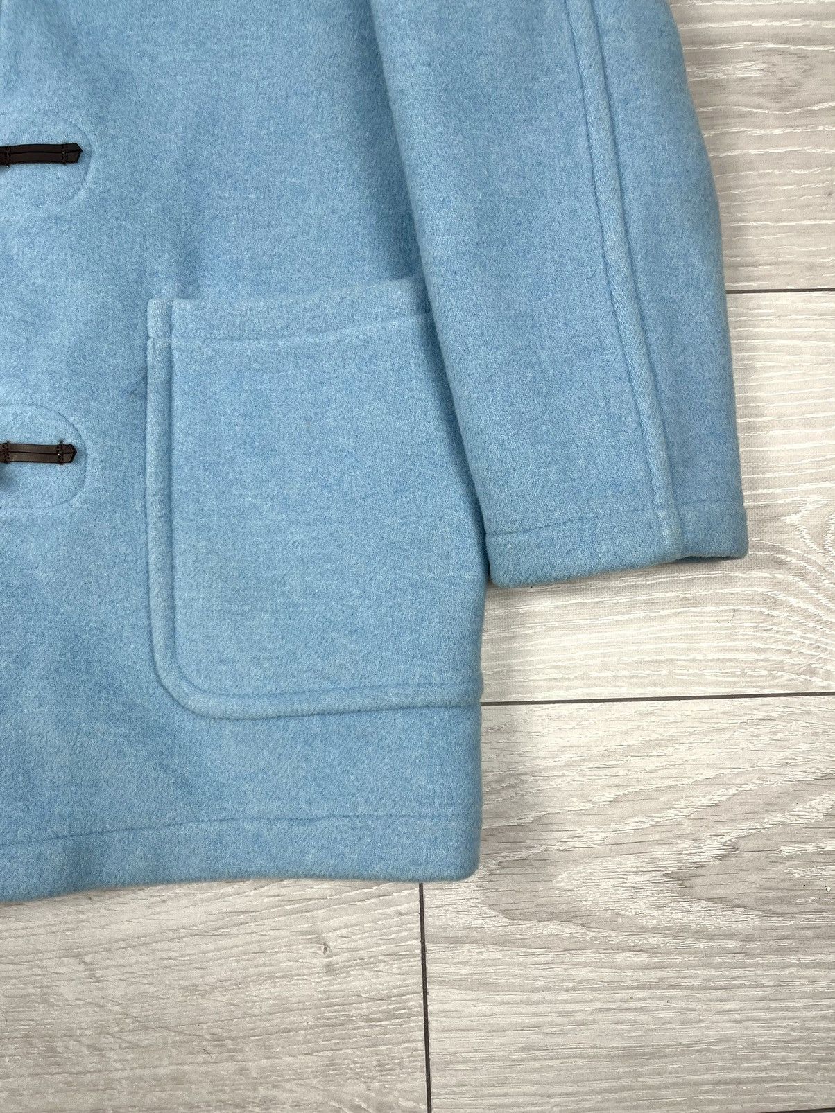 Gloverall Gloverall England Wool Blue Duffle Coat Jacket Womens Size L / US 10 / IT 46 - 5 Thumbnail
