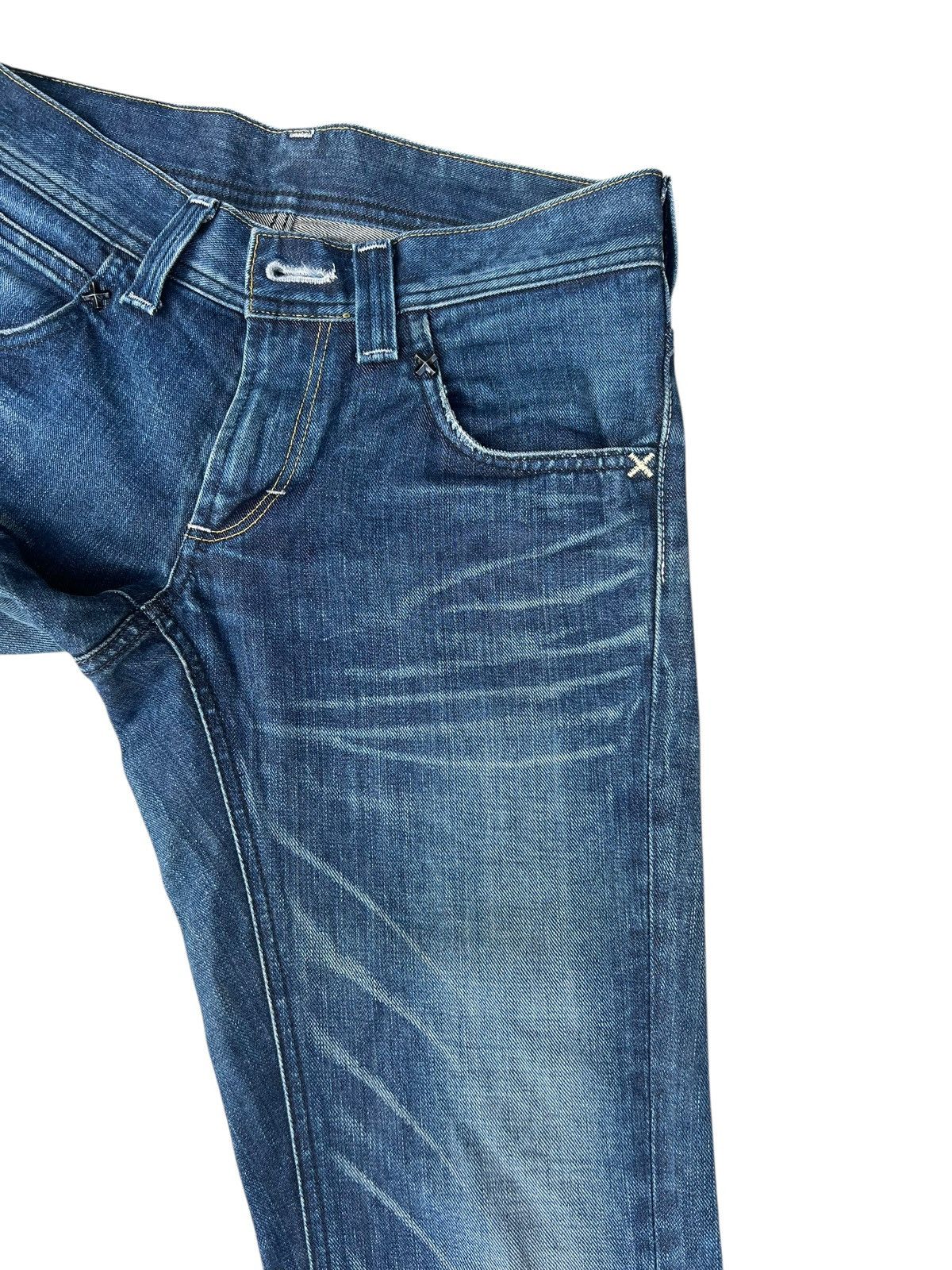 Lee Vintage Y2K Lee Riders Faded Denim Flare Jeans Size US 30 / EU 46 - 11 Thumbnail