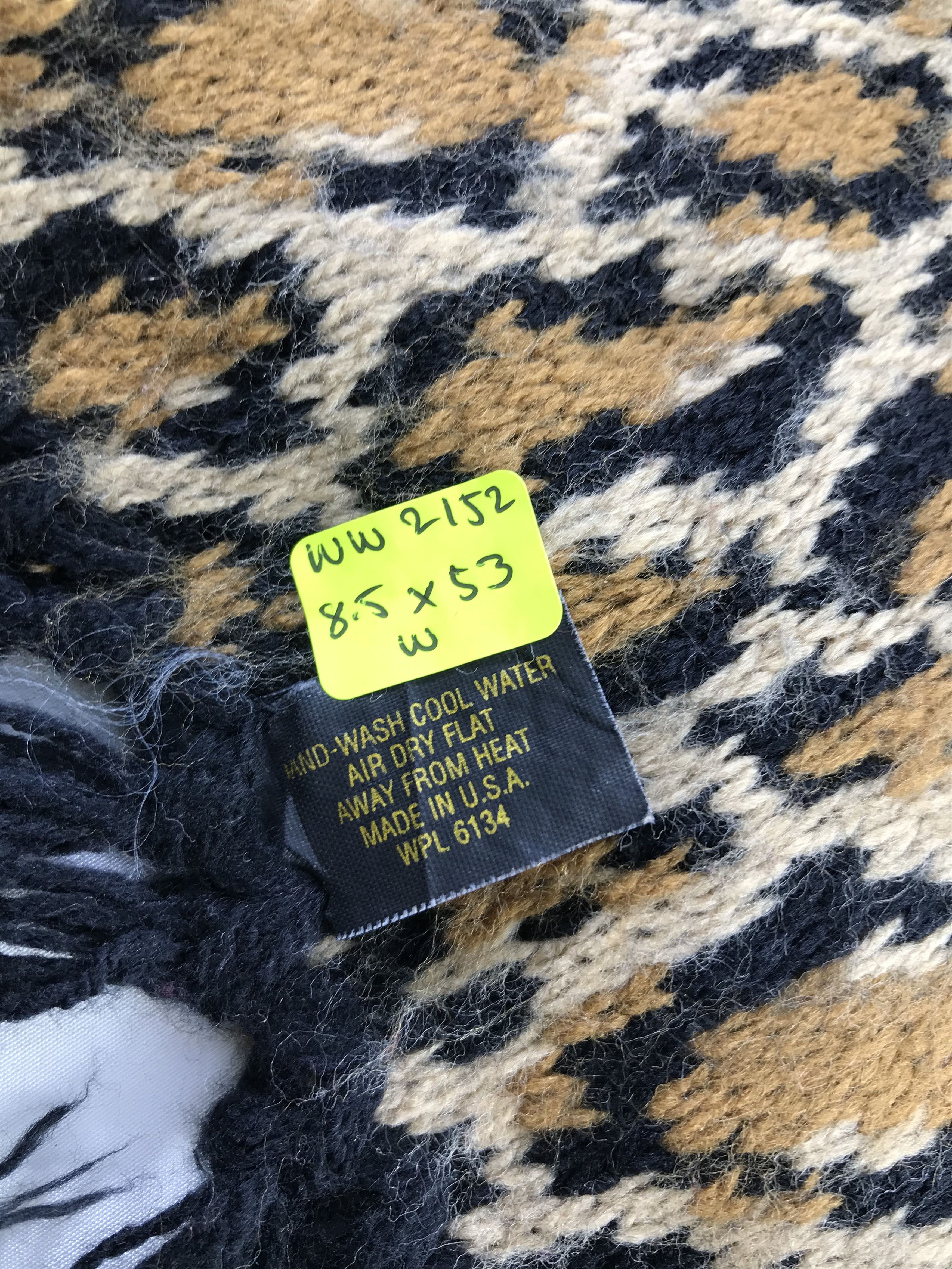 Vintage new york hat co scarf Scarf / Muffler / Neckwear - WW2152 Size ONE SIZE - 4 Thumbnail