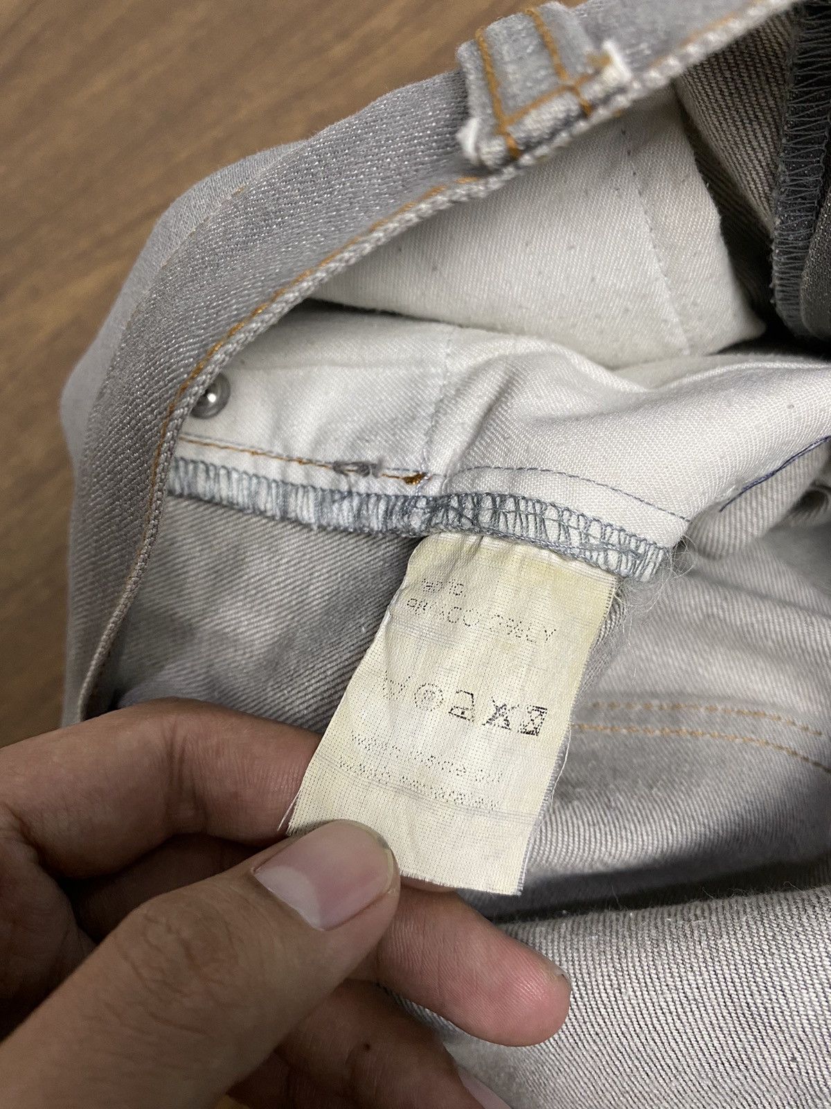 Kris Van Assche 10 Corso Como Exclusive Grey Denim Pants Size US 34 / EU 50 - 12 Thumbnail