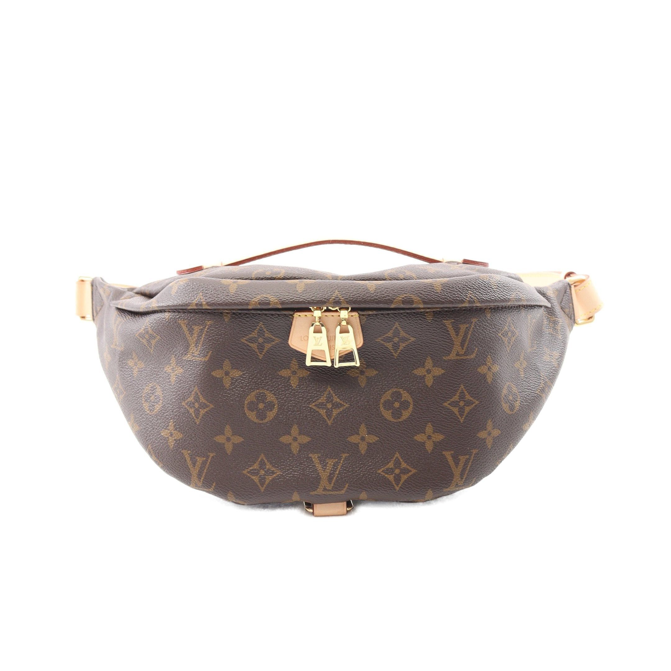 Louis Vuitton Louis Vuitton Bum Bag Monogram Body Waist Leather Brown Size ONE SIZE - 1 Thumbnail
