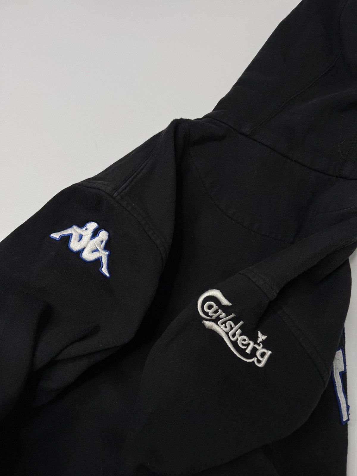 Kappa Vintage rare FC København hoodie blokecore jersey 90s retro Size US M / EU 48-50 / 2 - 9 Thumbnail