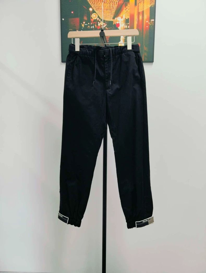 Prada PRADA Black Sports Pants Size 44 - dmc Size US 31 - 1 Thumbnail