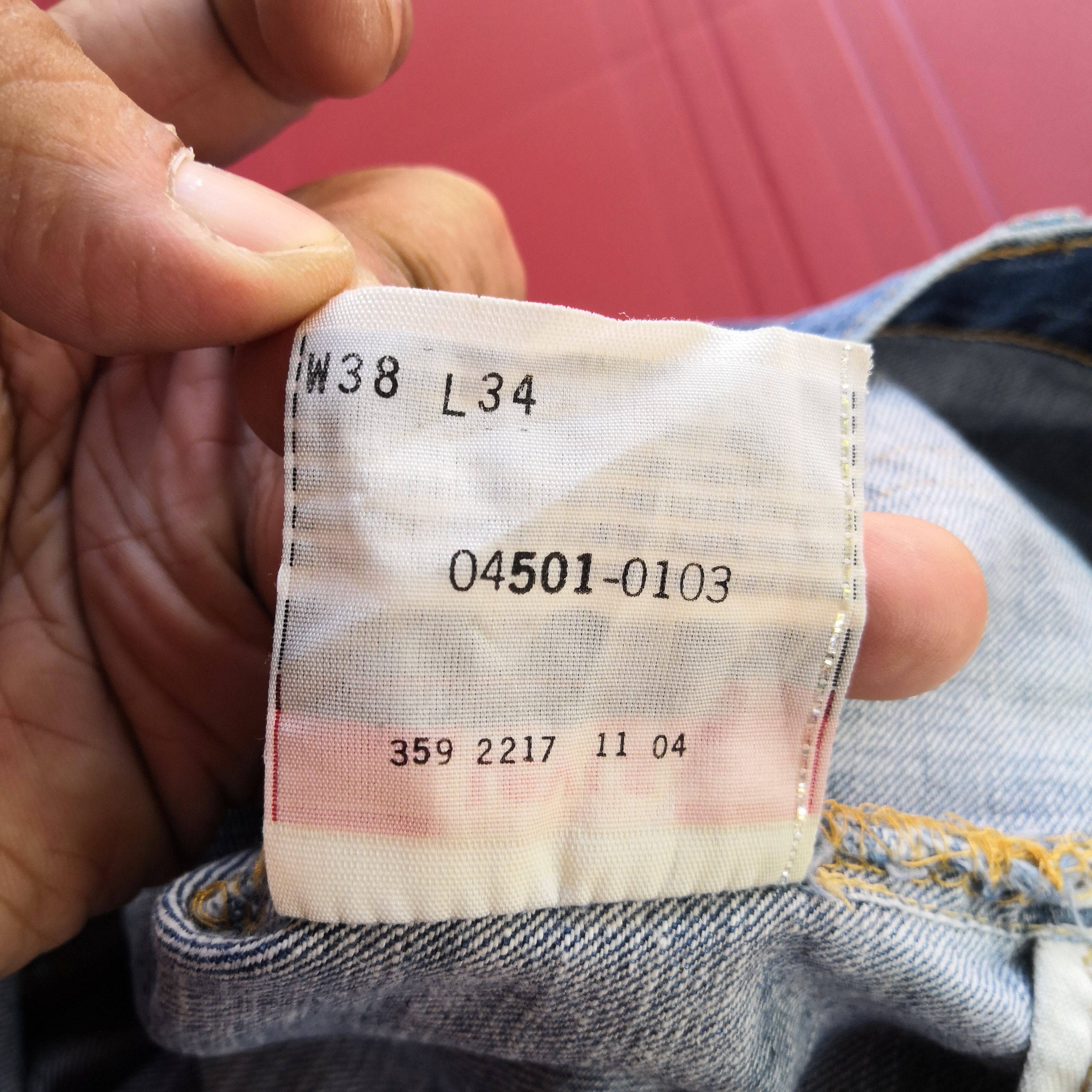Levi's Vintage Levi's 501 Light Wash Denim Levis 501 Jeans Pants Size US 36 / EU 52 - 11 Thumbnail