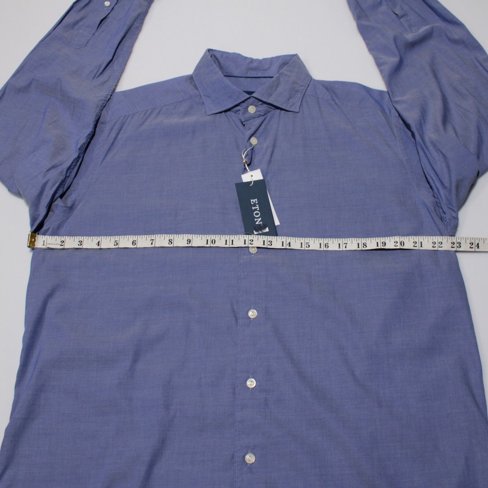 Eton Eton New with tags Shirt Size L US In Blue Size US L / EU 52-54 / 3 - 4 Thumbnail