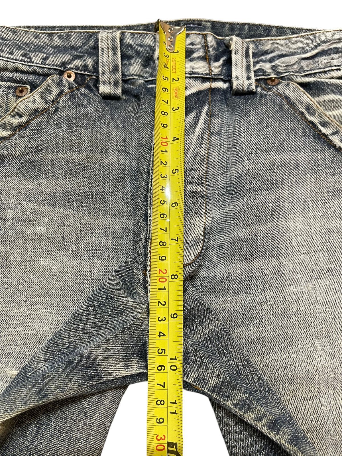Diesel Vintage Diesel Industry Faded Wash Distressed Wide Leg Jeans Size US 32 / EU 48 - 17 Thumbnail