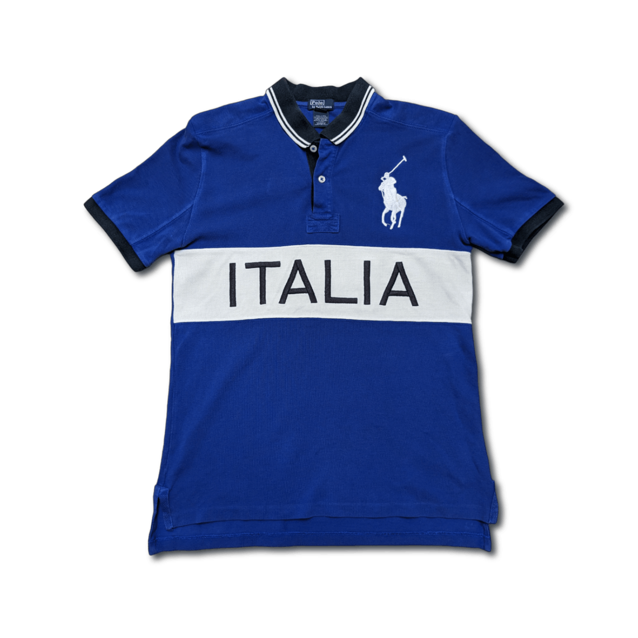 Ralph Lauren Vintage Y2K Chief Keef Ralph Lauren Blue Italia Italy Polo ...