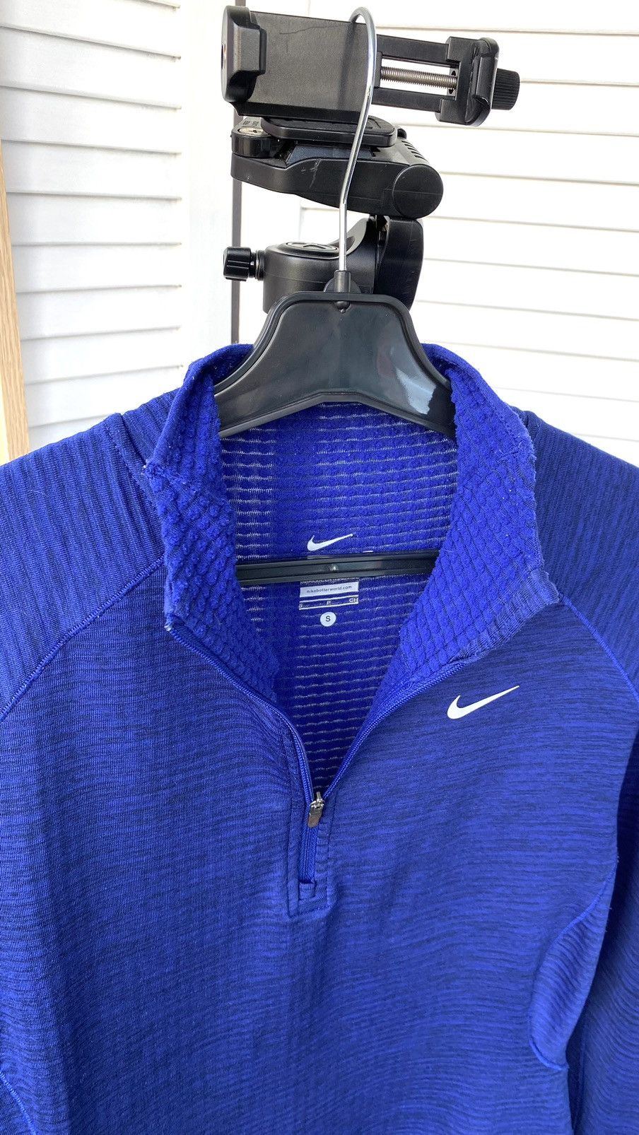 Nike Nike Element Sphere Running 1/4 Zip Fleece Sweater Size S / US 4 / IT 40 - 9 Thumbnail