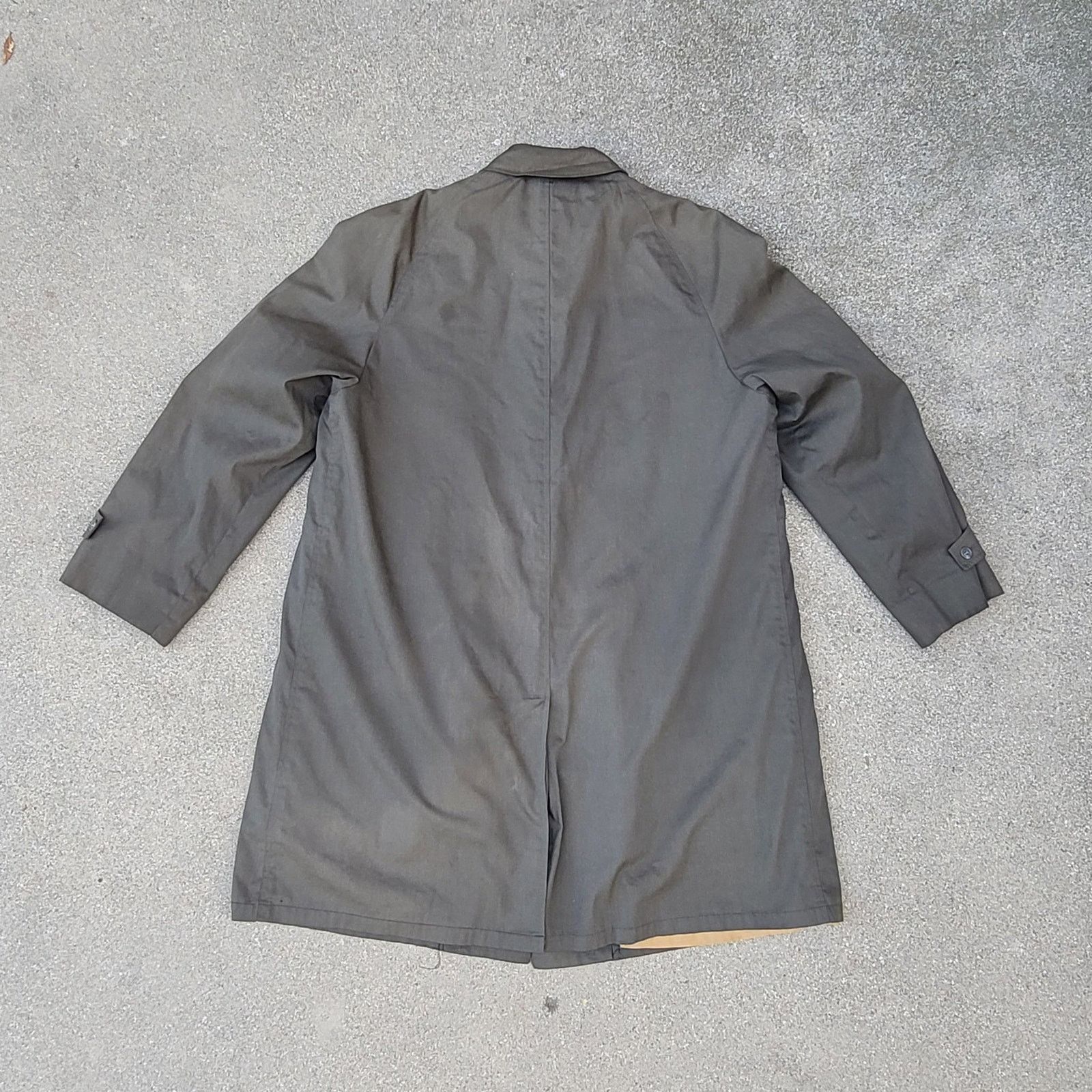 The Unbranded Brand Vtg Alligator Stormwind Military Green Trench Coat Size US L / EU 52-54 / 3 - 3 Thumbnail