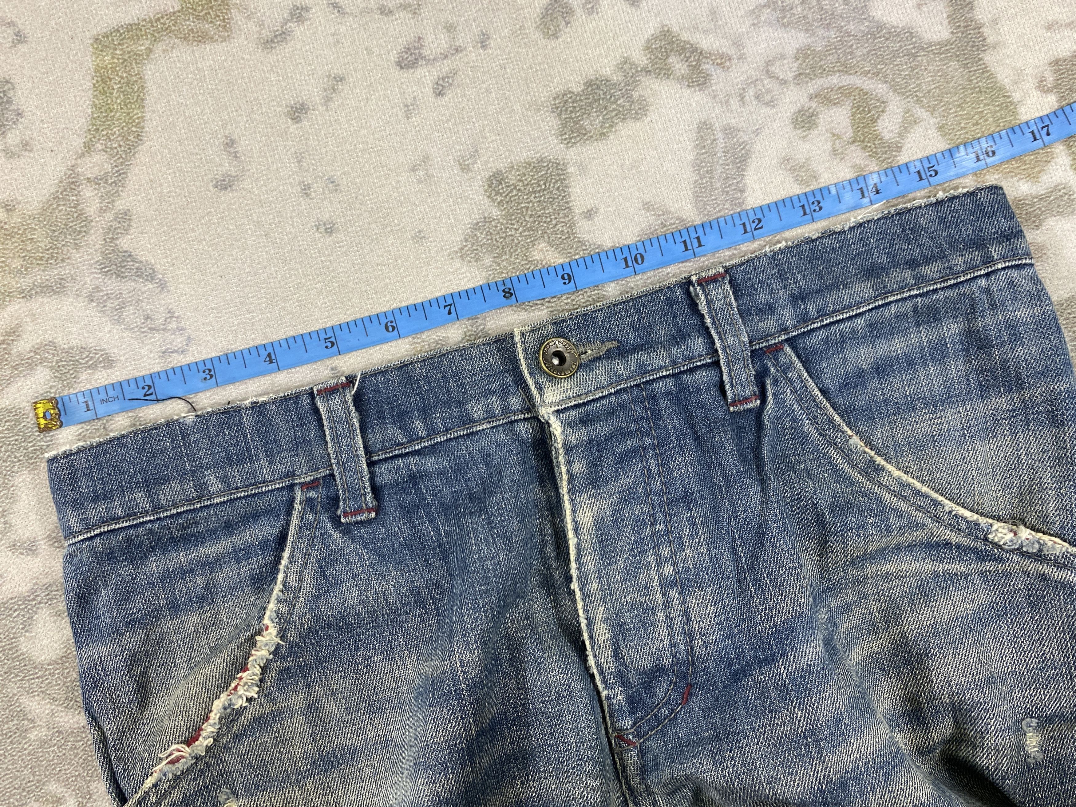 Vintage Distressed Blue Vintage Japanaese Jeans 32x32 Denim - JN3454 Size US 32 / EU 48 - 5 Thumbnail