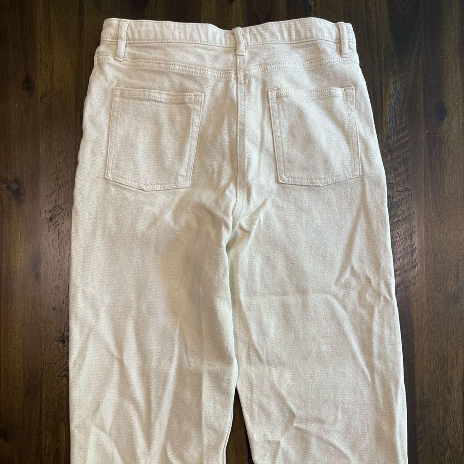 Vintage NWOT Wilfred Free Aritzia Melina Pants Twill GD Birch Sz 00 Size 24" / US 00 / IT 34 - 7 Thumbnail