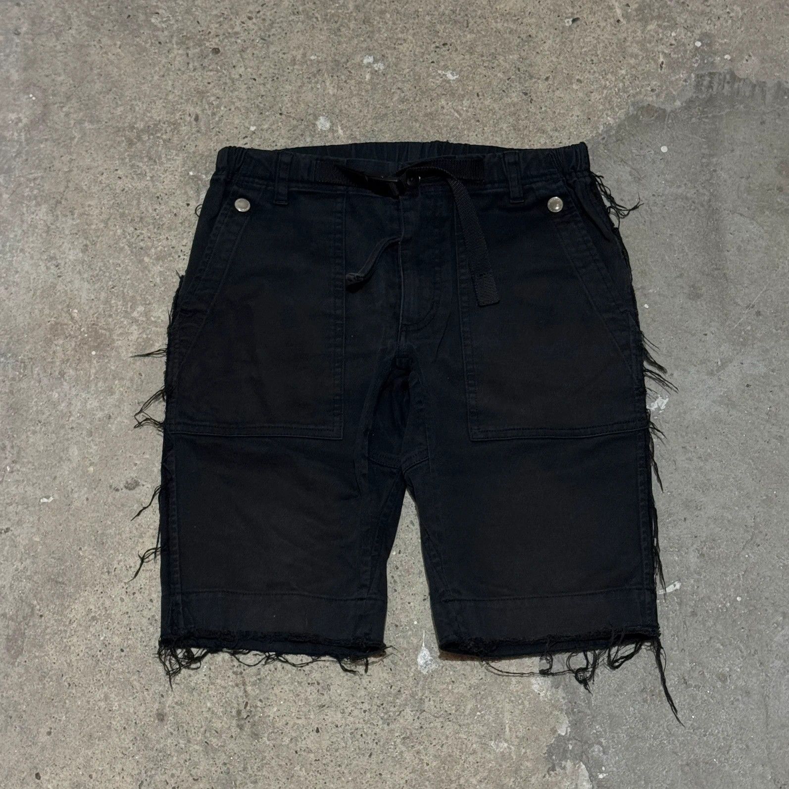 Takahiromiyashita The Soloist. S/S 2018 takahiromiyashita Soloist distressed edges shorts Size US 28 / EU 44 - 1 Thumbnail