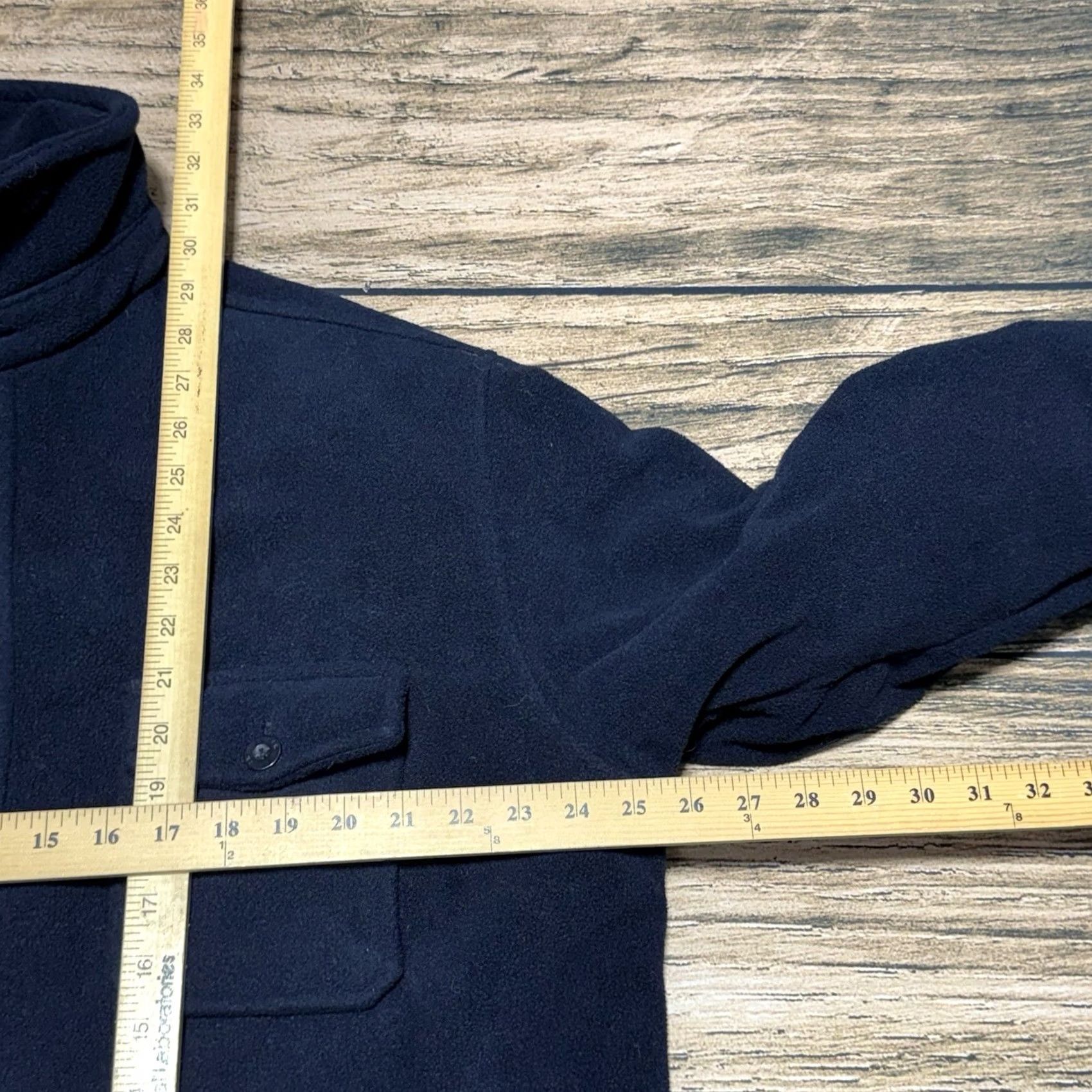 J.Crew J. Crew Jacket Mens Large Blue Quilted Fleece Lined Button Pockets Outdoor Coat Size US L / EU 52-54 / 3 - 8 Thumbnail