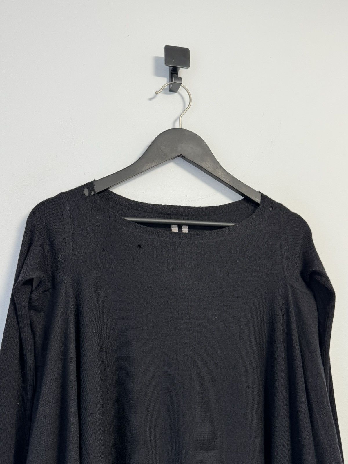 Rick Owens Rick Owens Poncho Black Avant Garde Style Minimalist Rare Size ONE SIZE - 2 Thumbnail