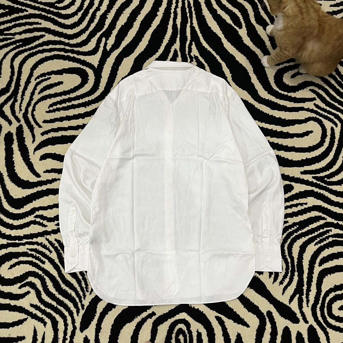 Tom Ford TOM FORD Classic White Cotton Long Sleeve Shirt Size US XS / EU 42 / 0 - 4 Thumbnail
