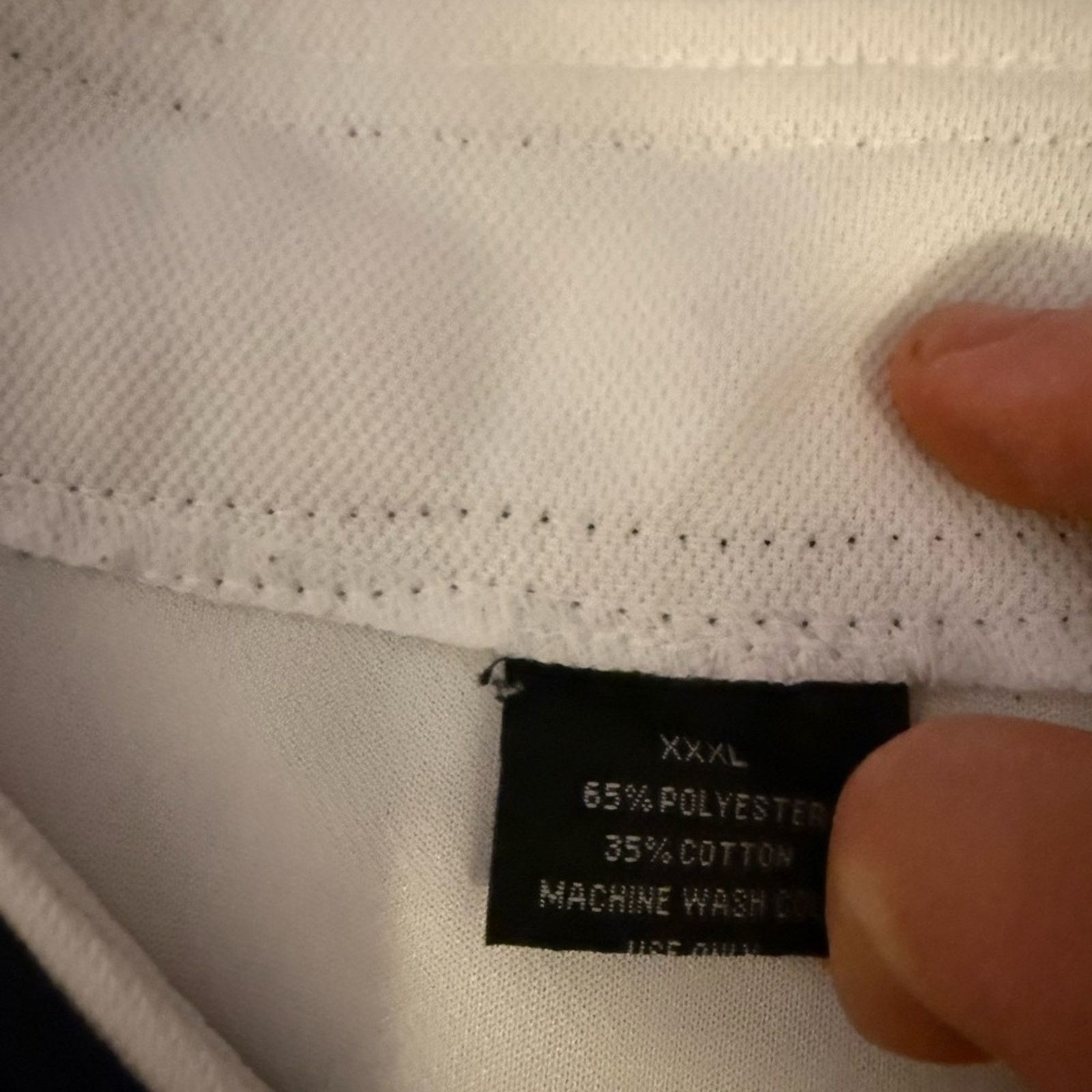 Other White Jersey with Black Accents Size US XXL / EU 58 / 5 - 2 Thumbnail