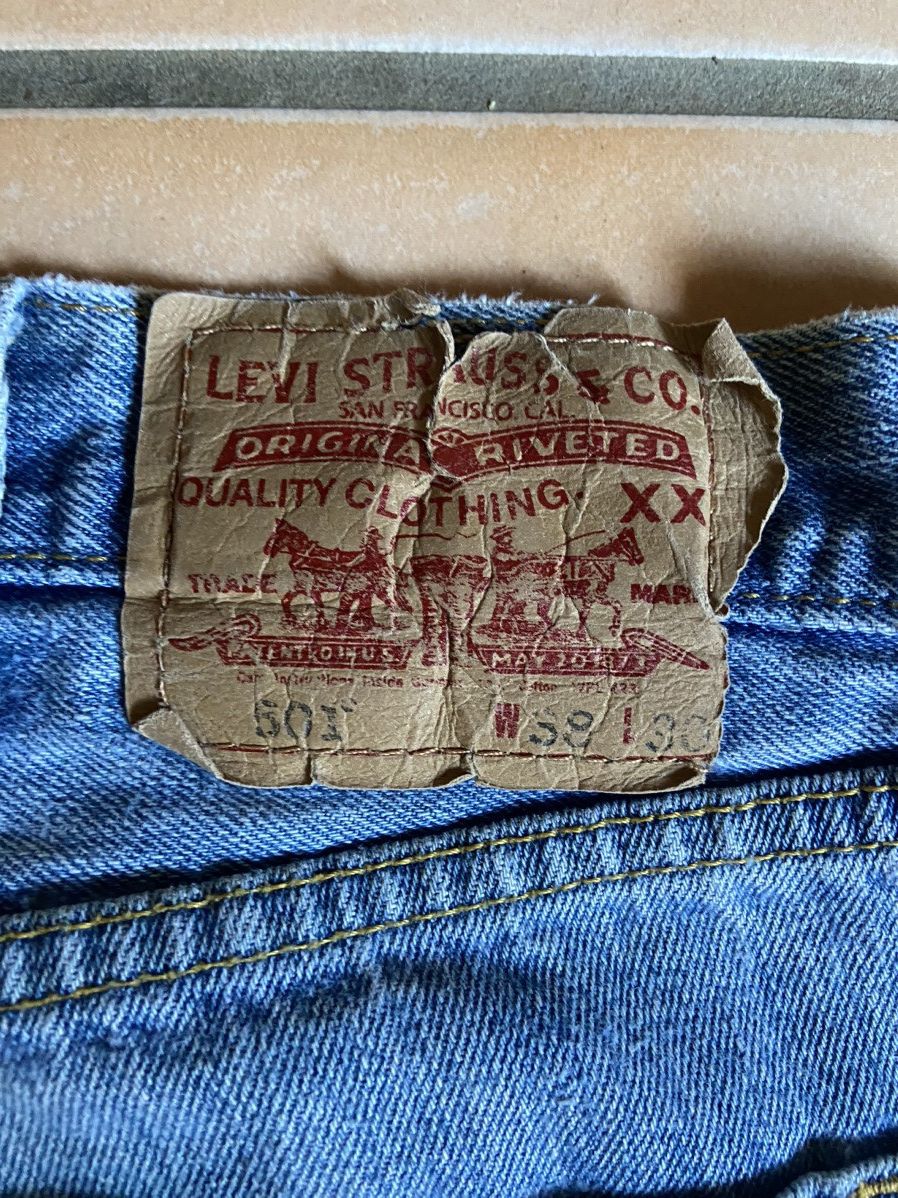 Levi's × Vintage Light dirt wash levis Size US 39 - 3 Thumbnail