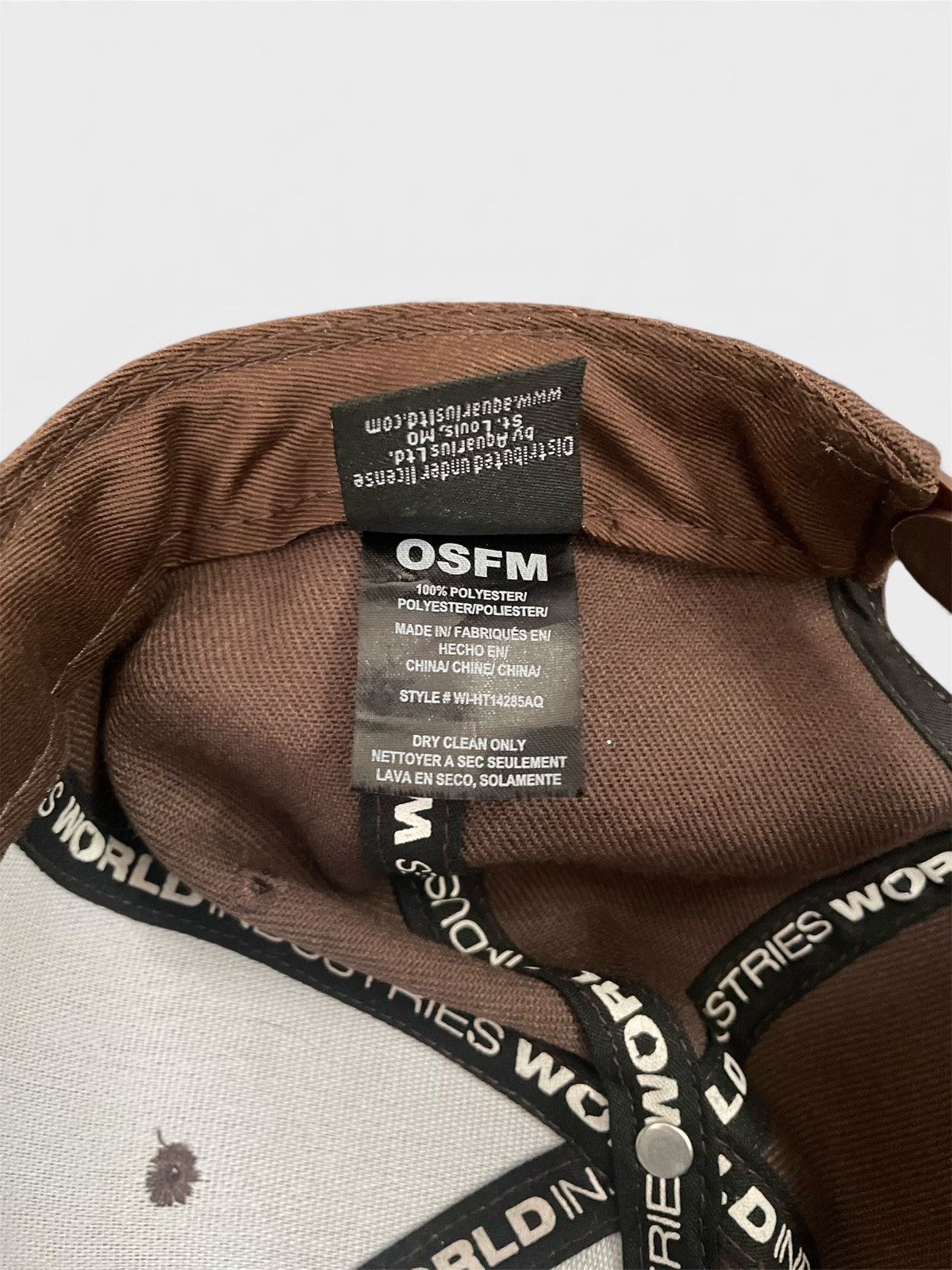 World Industries World Industries Hat Cap Size ONE SIZE - 4 Thumbnail