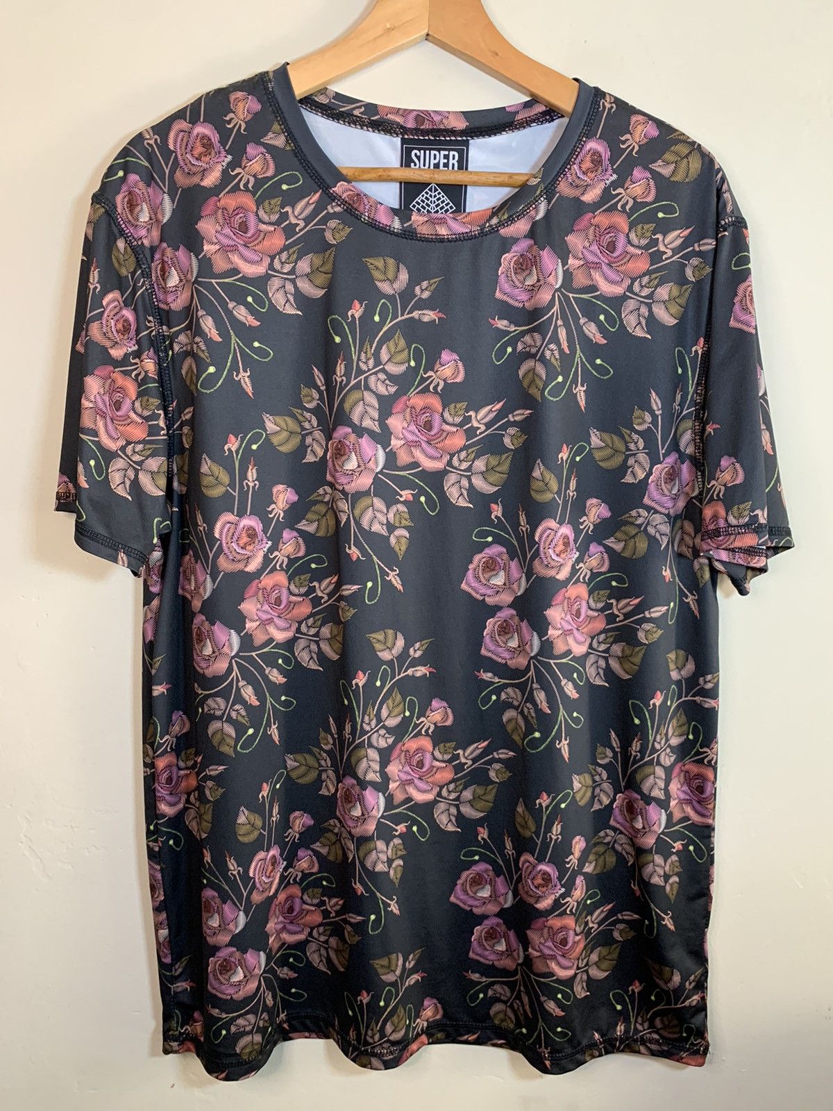 Other RARE Super Massive Rose Vine Art Print AOP Athletic Shirt Size US M / EU 48-50 / 2 - 1 Thumbnail
